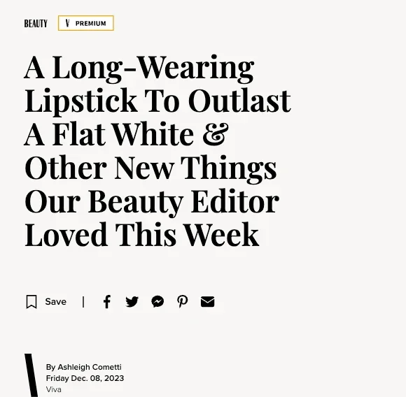 VIVA — Beauty