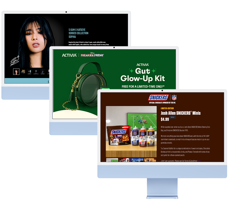 Shopify Pages for Limited Releases