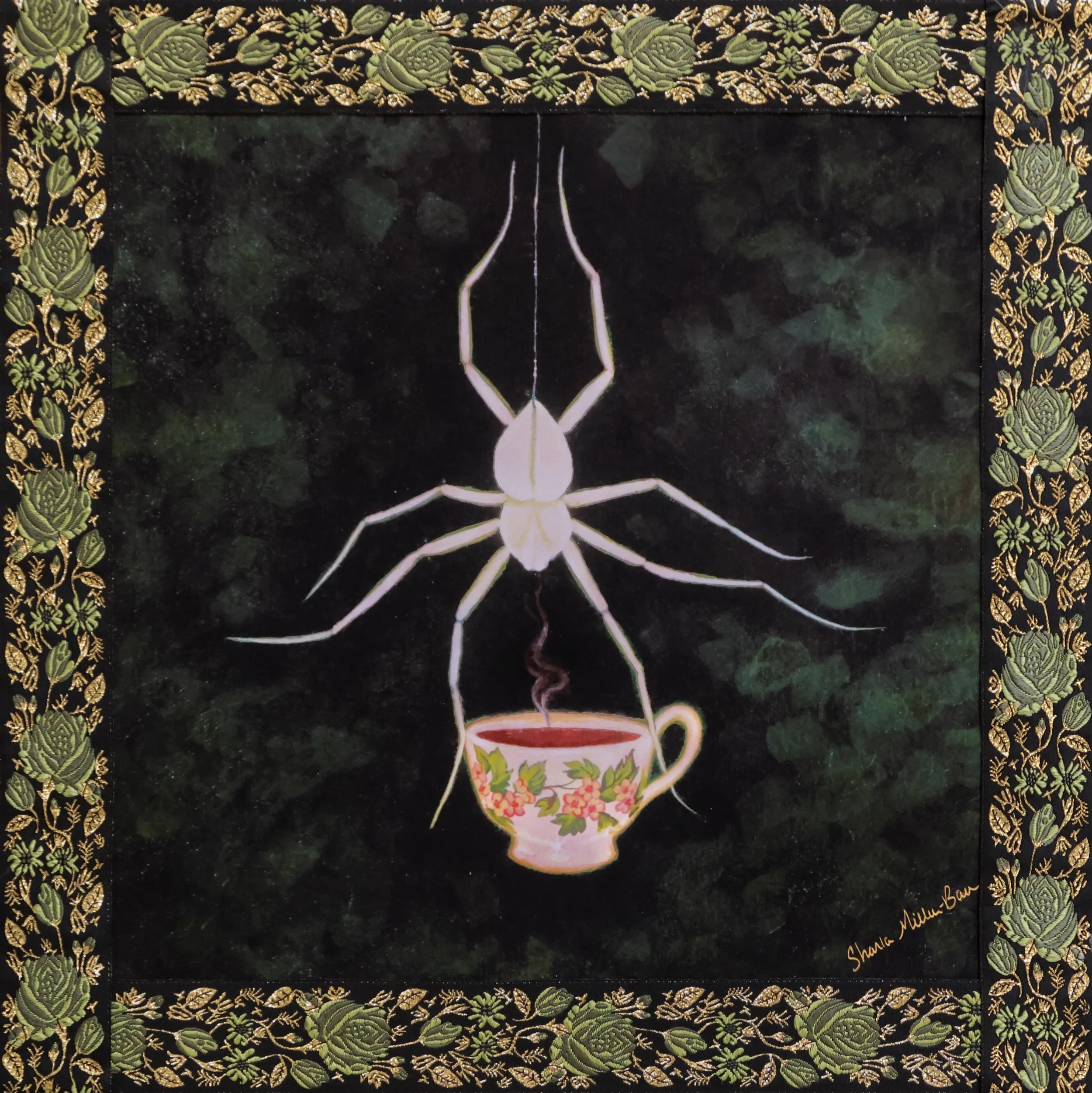 "Morning Coffee" Lace-Bordered Limited Edition Prints
