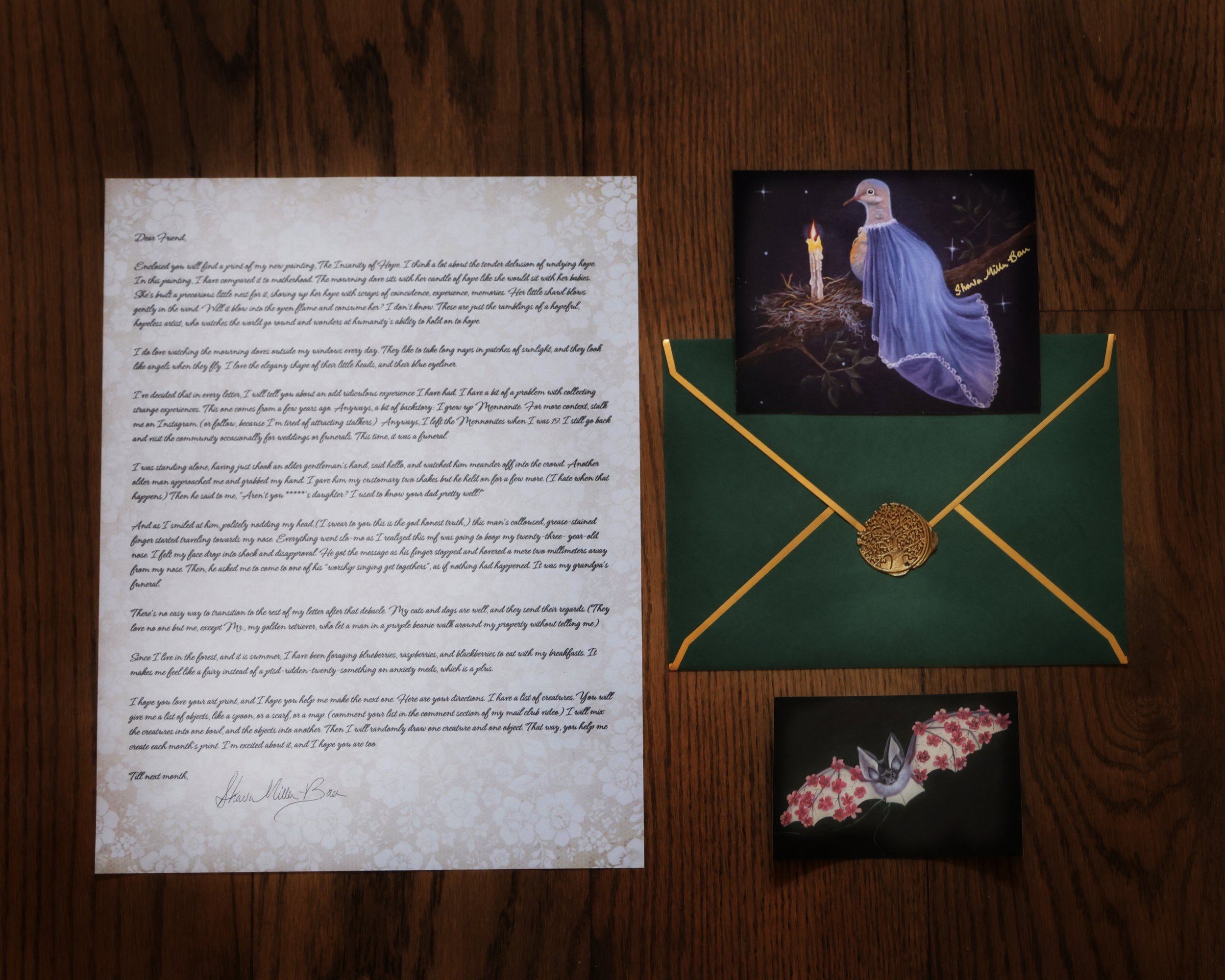 Join The Snail Mail Club! Print Subscription Service