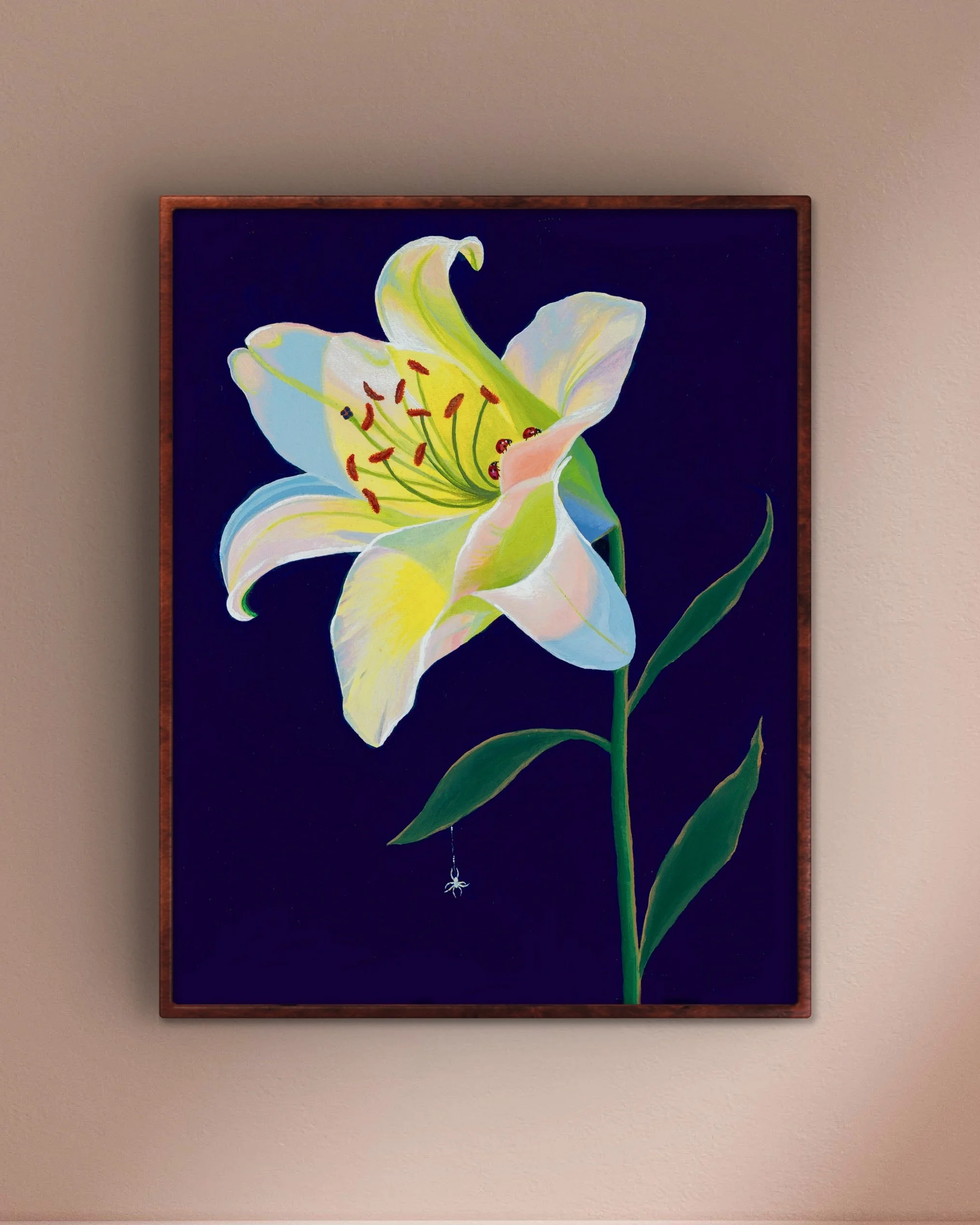'The Lily' from The Colors of Summer Collection; Signed Fine Art Prints