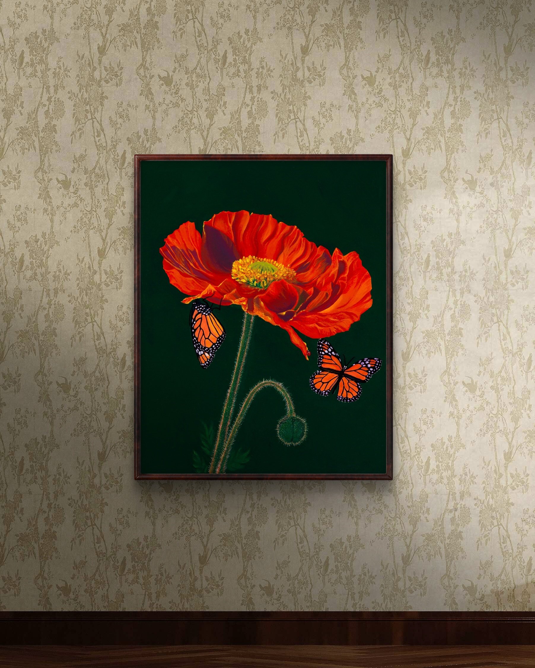 'The Poppy' from The Colors of Summer Collection; Fine Art Prints