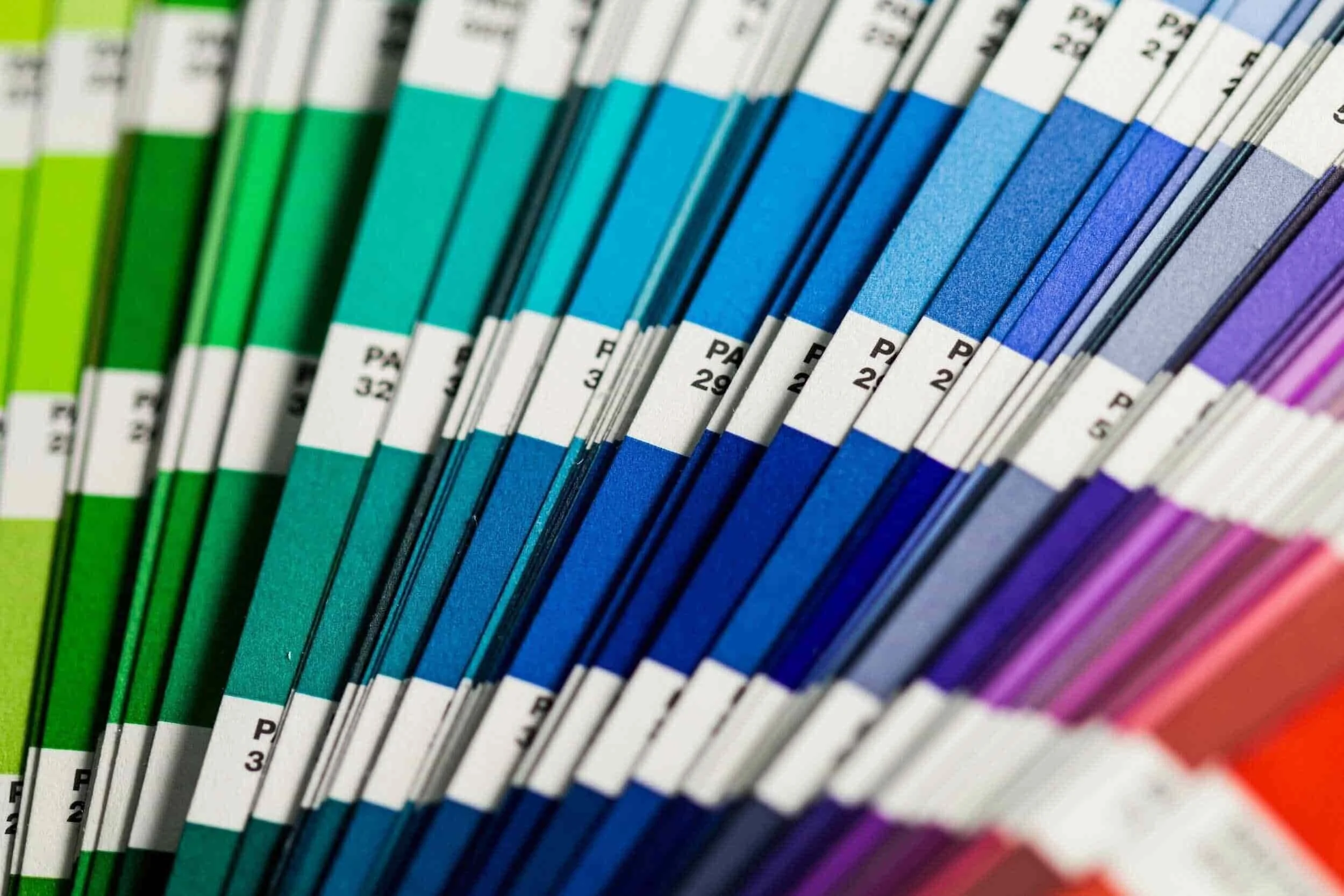 Mix of colours that suit a persons skin tone