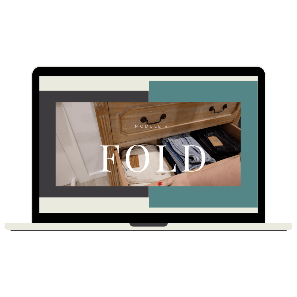 Alarna showing how to organise clothes in drawers