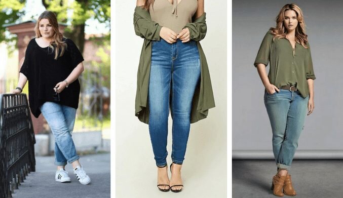 How To Style Plus Jeans — Alarna Hope