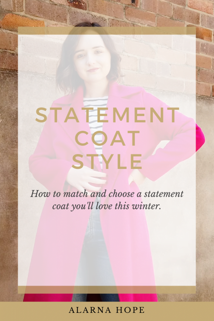 How To Style Statement Coats Pink, Green & Red — Alarna Hope