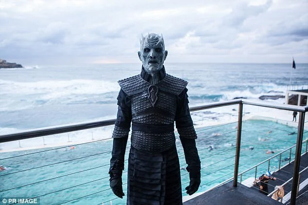 Game of thrones costume of White Walker.