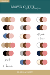 What Colours Go With Brown Clothes + Colour Combinations — Alarna Hope