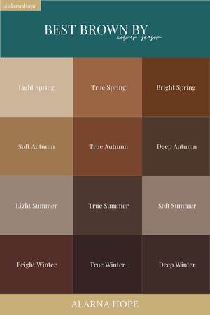 What Colours Go With Brown Clothes + Colour Combinations — Alarna Hope