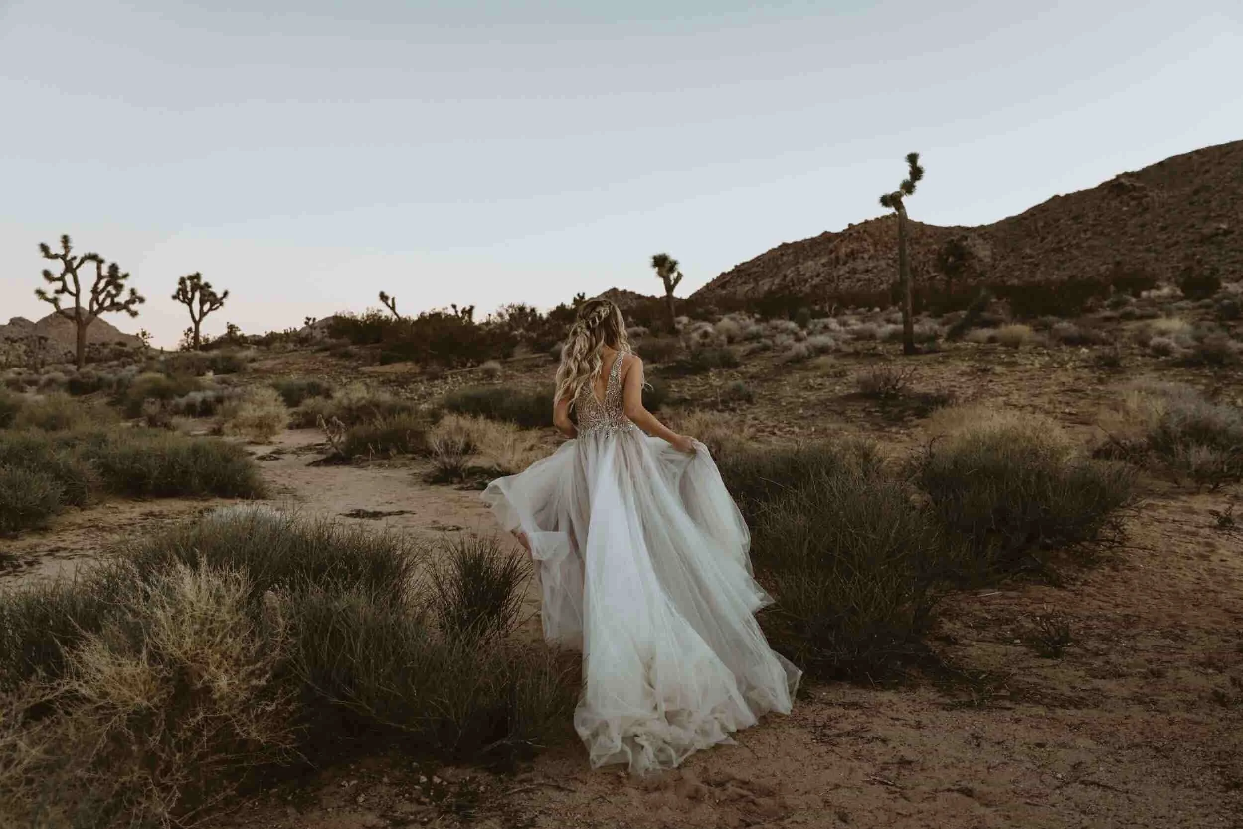 Bride on her wedding day