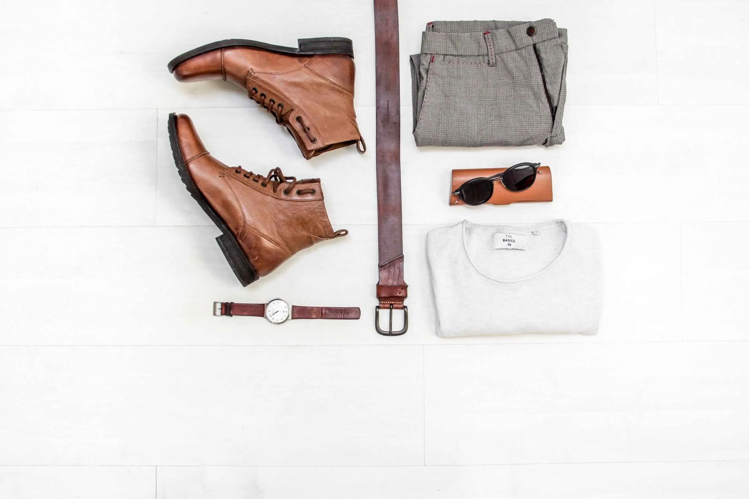 Men's wardrobe staples