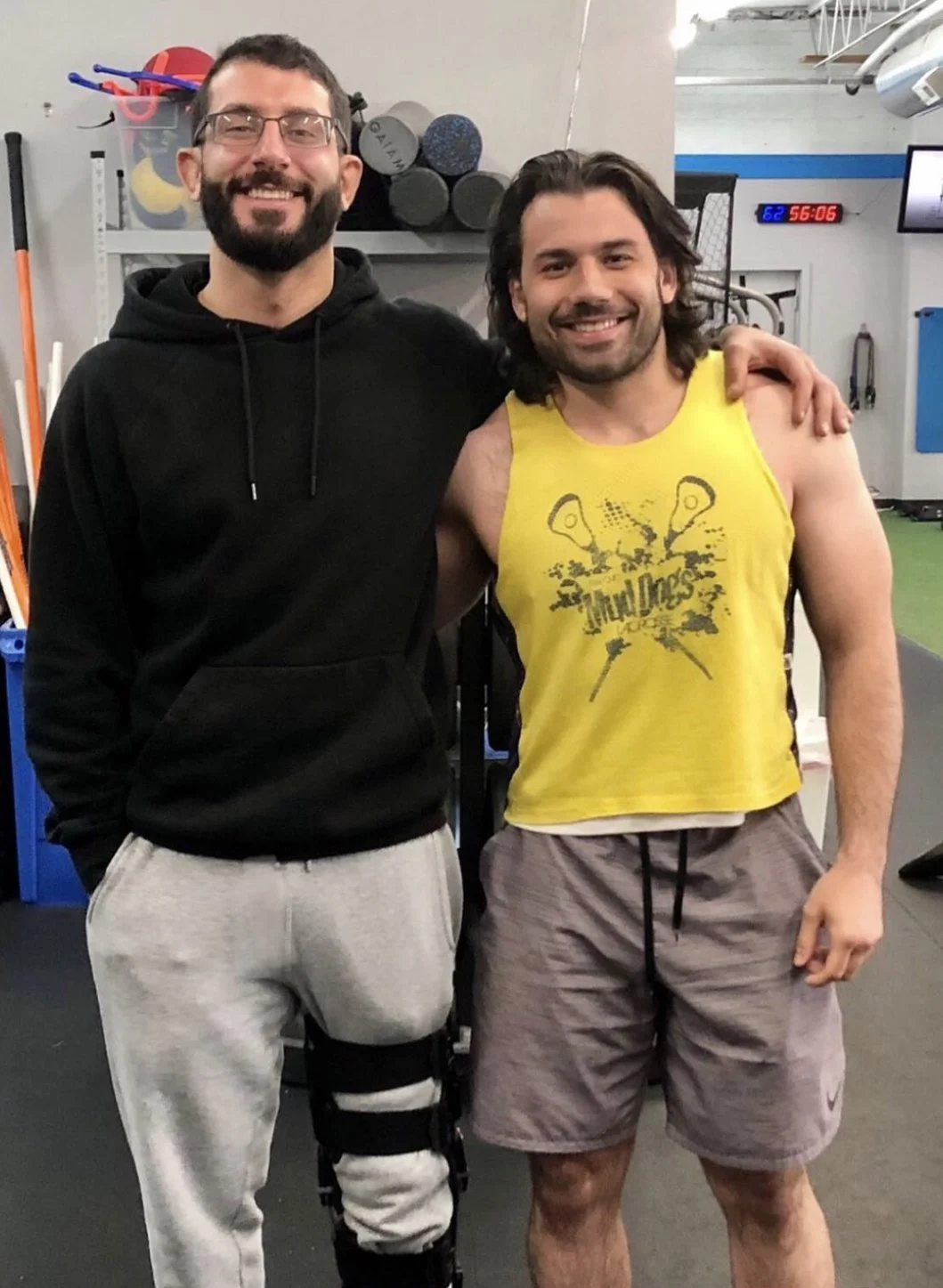 Jordan and Personal Training Client, fitness training, JZ Personal Training