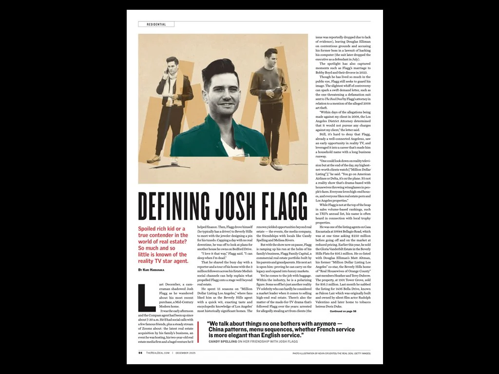 The Real Deal: Profile of Josh Flagg