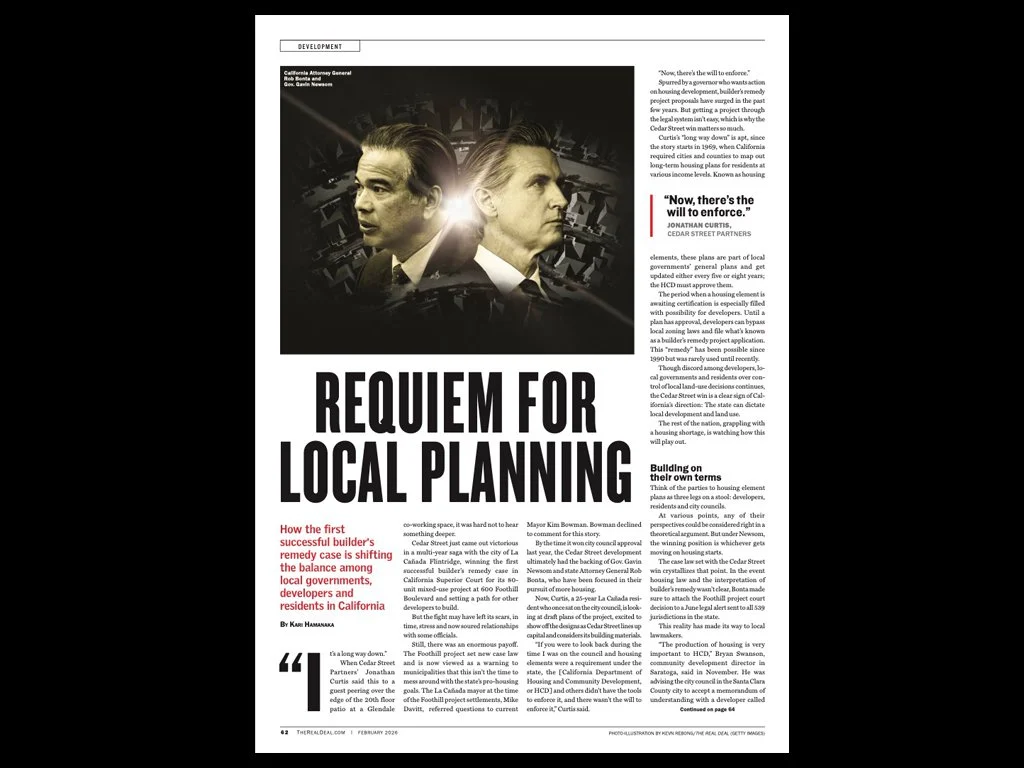 The Real Deal: State gets tough on local planning for housing