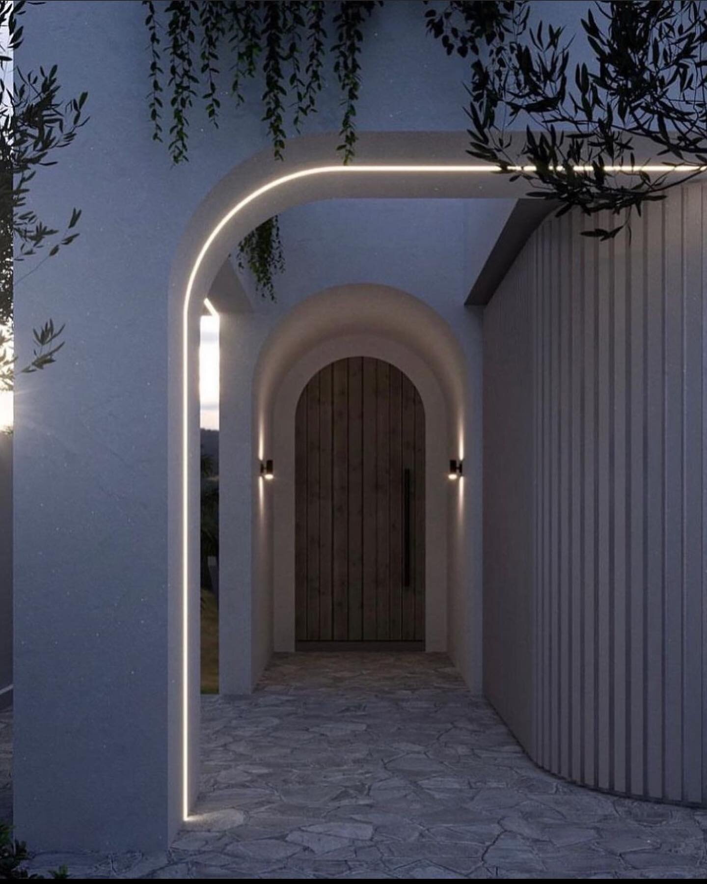 Render vs reality. Tackling this task of a beautiful arched entry with stunning feature lighting had its challenges but the results speak for themselves. Stay tuned as the end of this project nears, it&rsquo;s is simply incredible what the team @bats