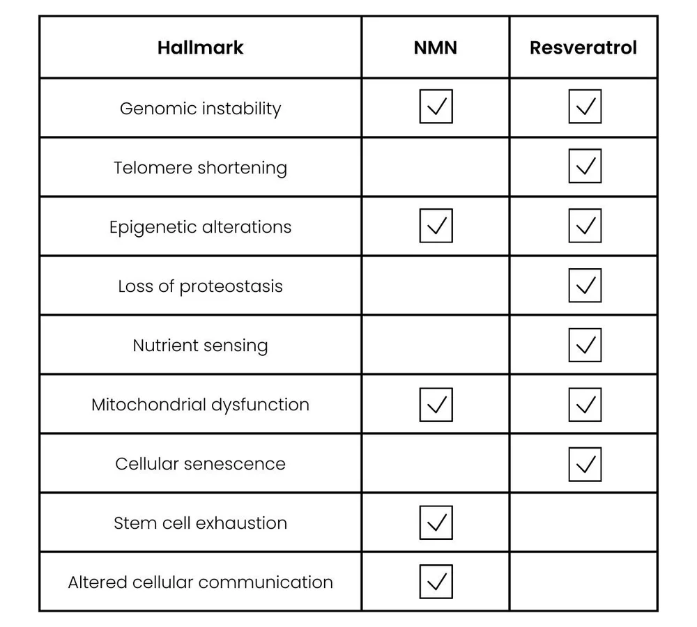 NMN vs. Resveratrol the difference explained. — For Youth