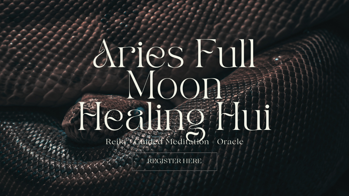 Aries Full Moon Healing Hui