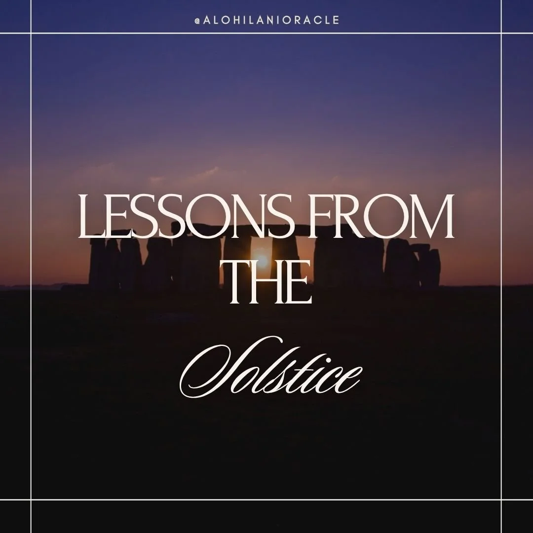 The Energetics of Letting Go: Lessons from the Solstice