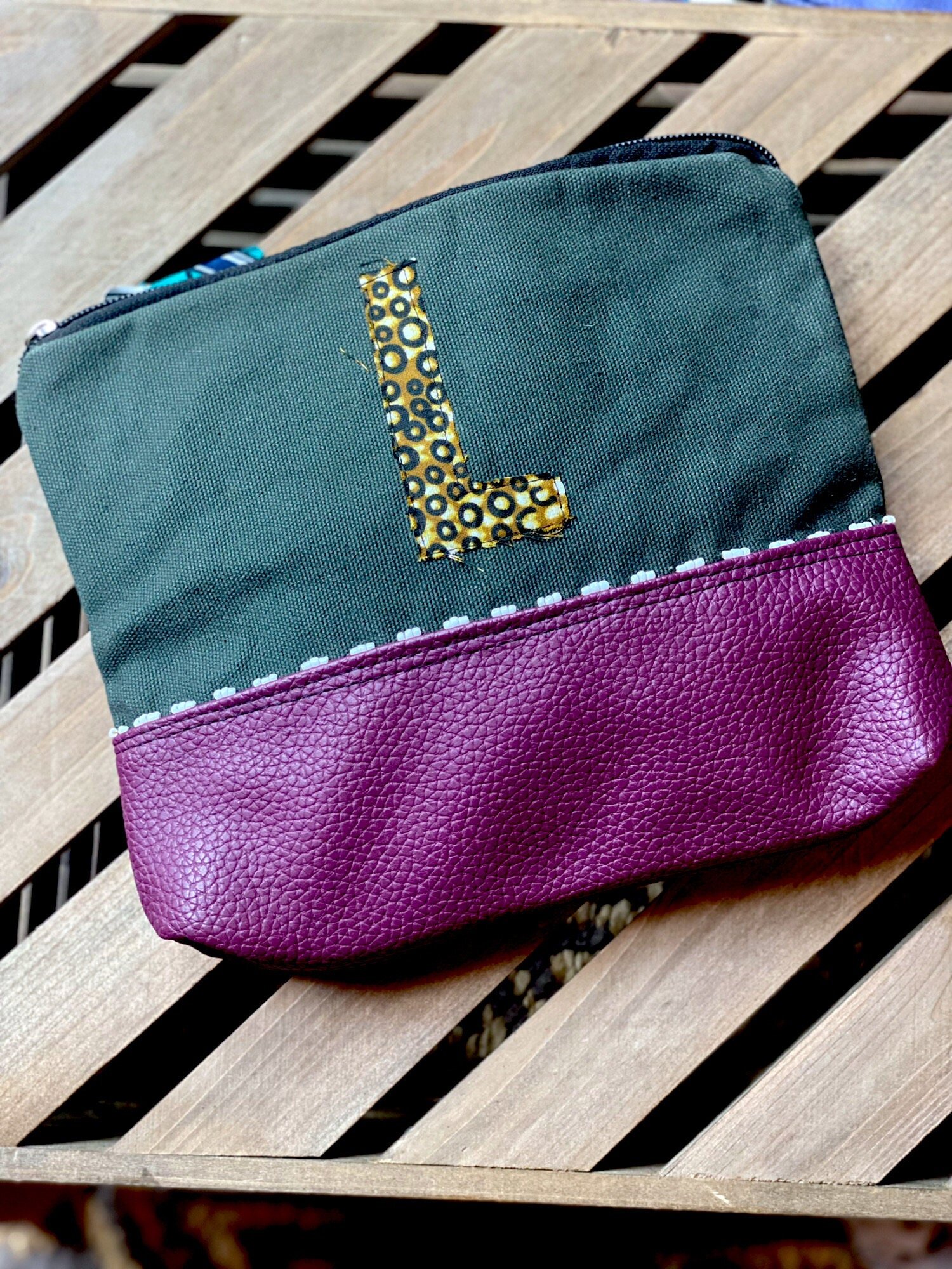 Multi-Purpose Embroidered Bag - 'L'