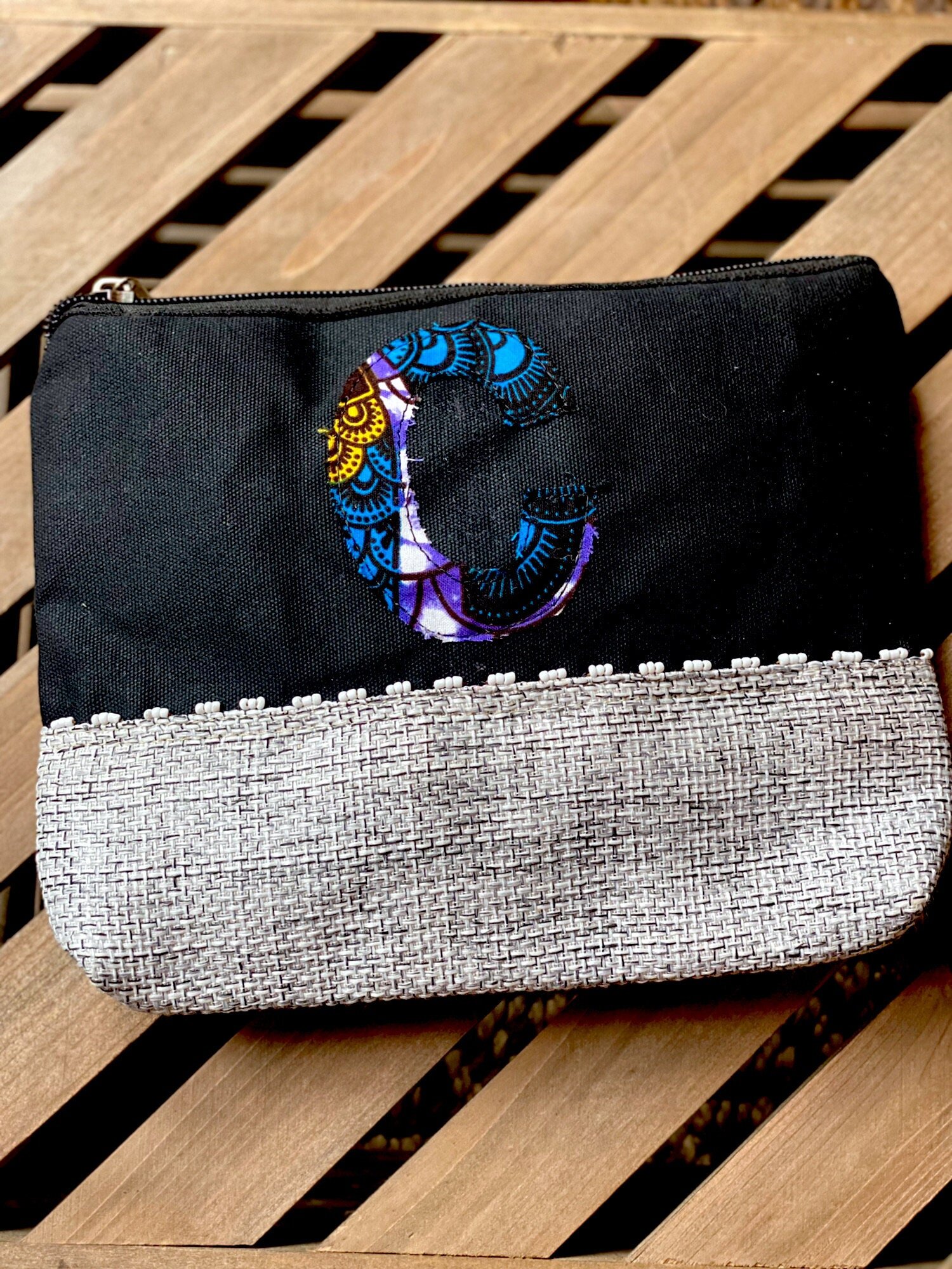 Multi-Purpose Embroidered Bag - 'C'