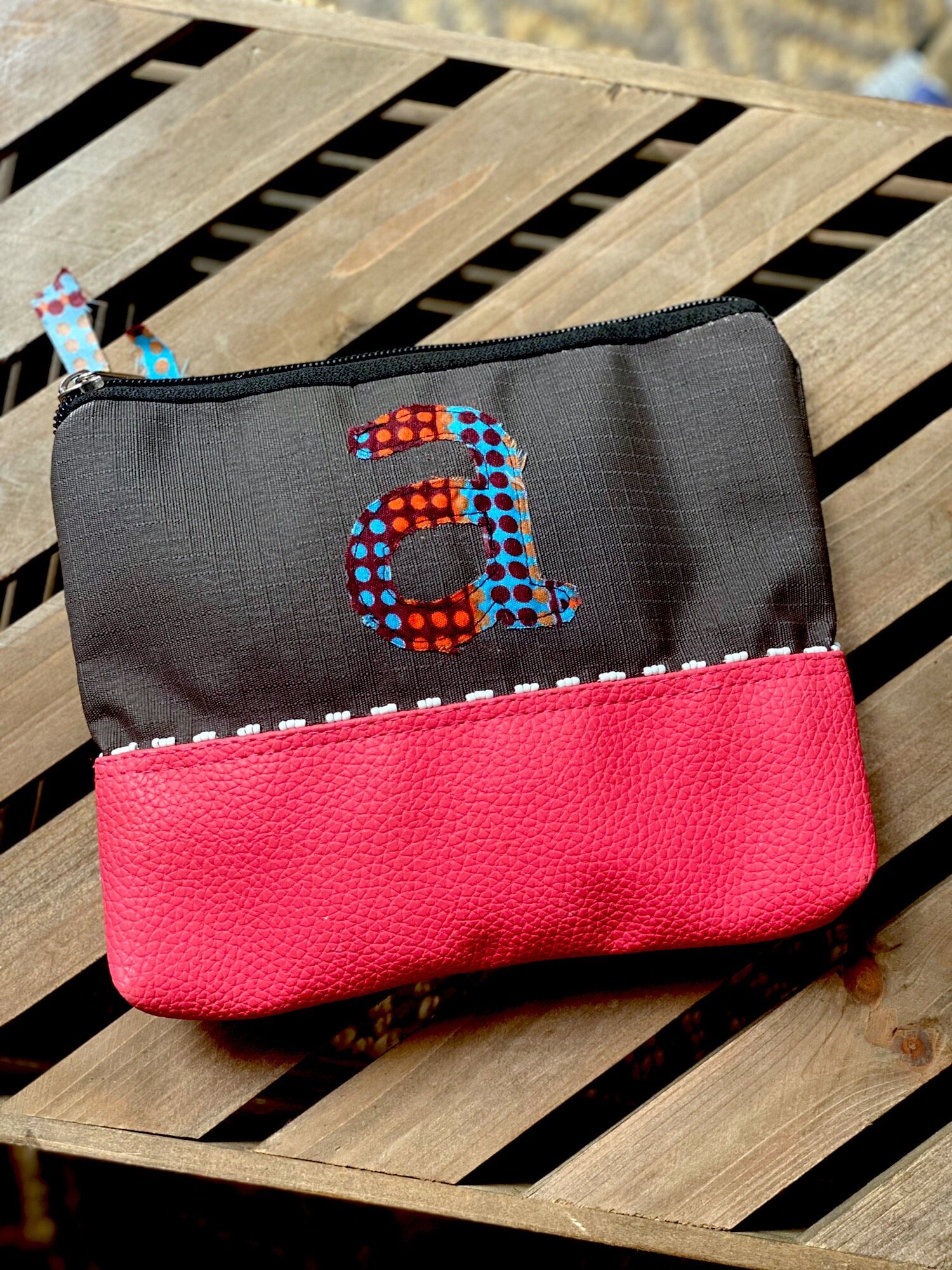 Multi-Purpose Embroidered Bag - 'a'
