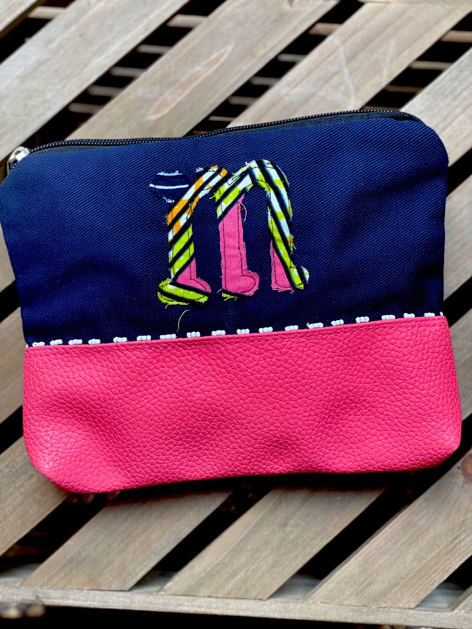 Multi-Purpose Embroidered Bag - 'm'