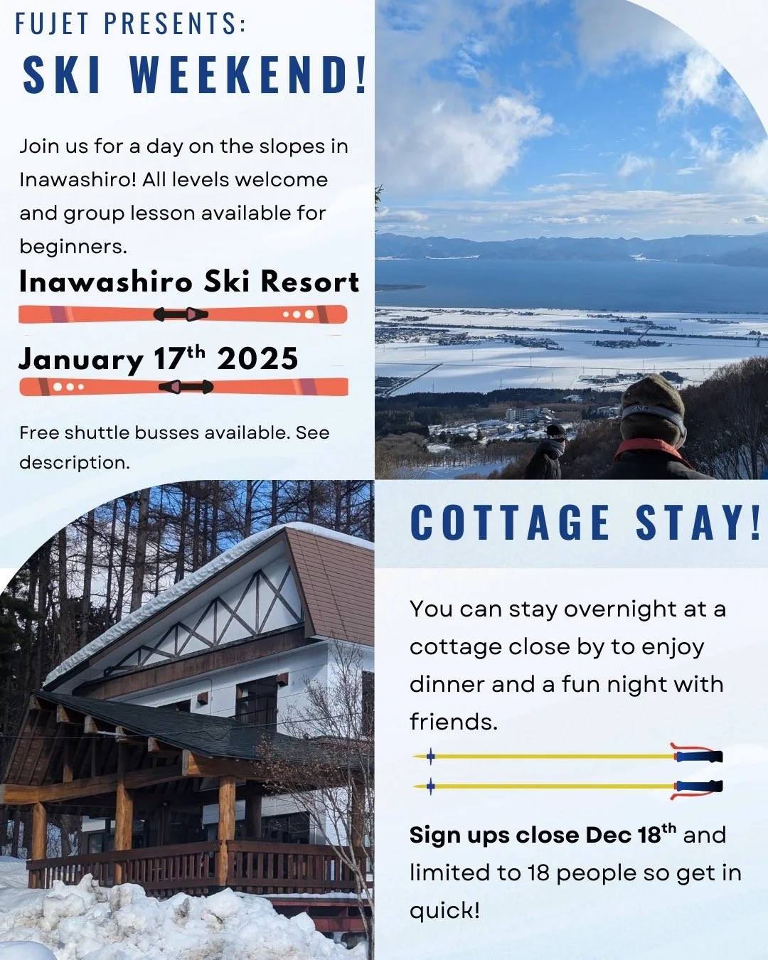 Inawashiro Ski Weekend