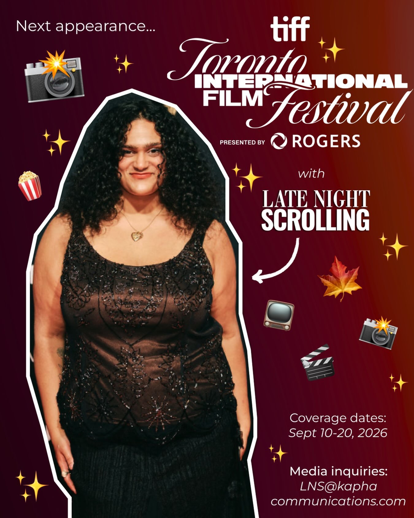 sooooo Canada down with @latenightscrollingpod for year three @tiff_net 📸 

for all media / editorial inquiries: LNS@kaphacommunications.com
