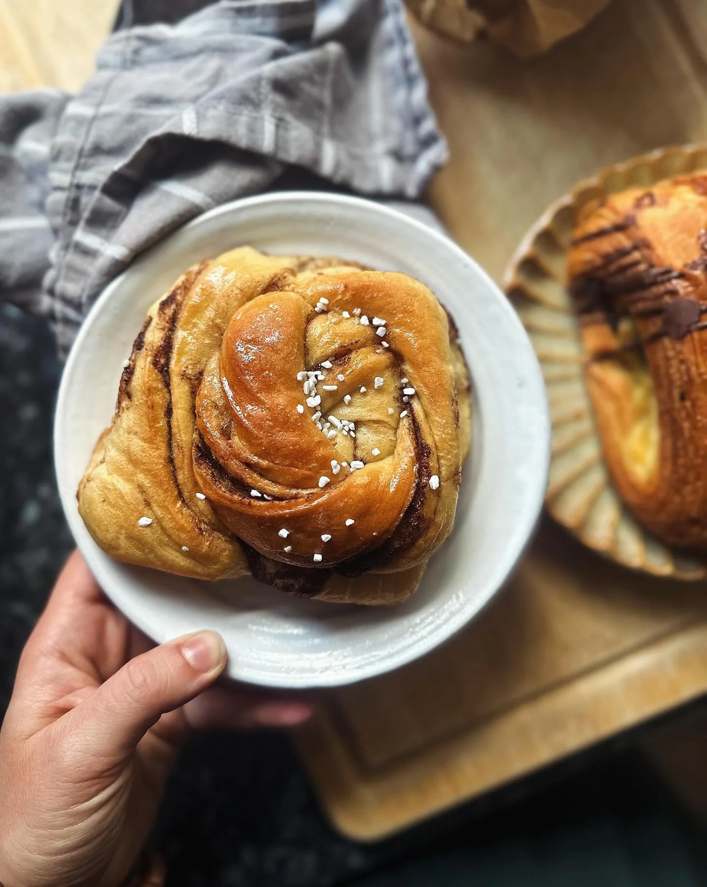 I think @koseligbakeri has become my go to place when I want a bit of comfort. It&rsquo;s a short day trip from the studio, far enough that it feels like &lsquo;going out&rsquo; but not too far that it&rsquo;s a long car trip. It&rsquo;s a relaxing a