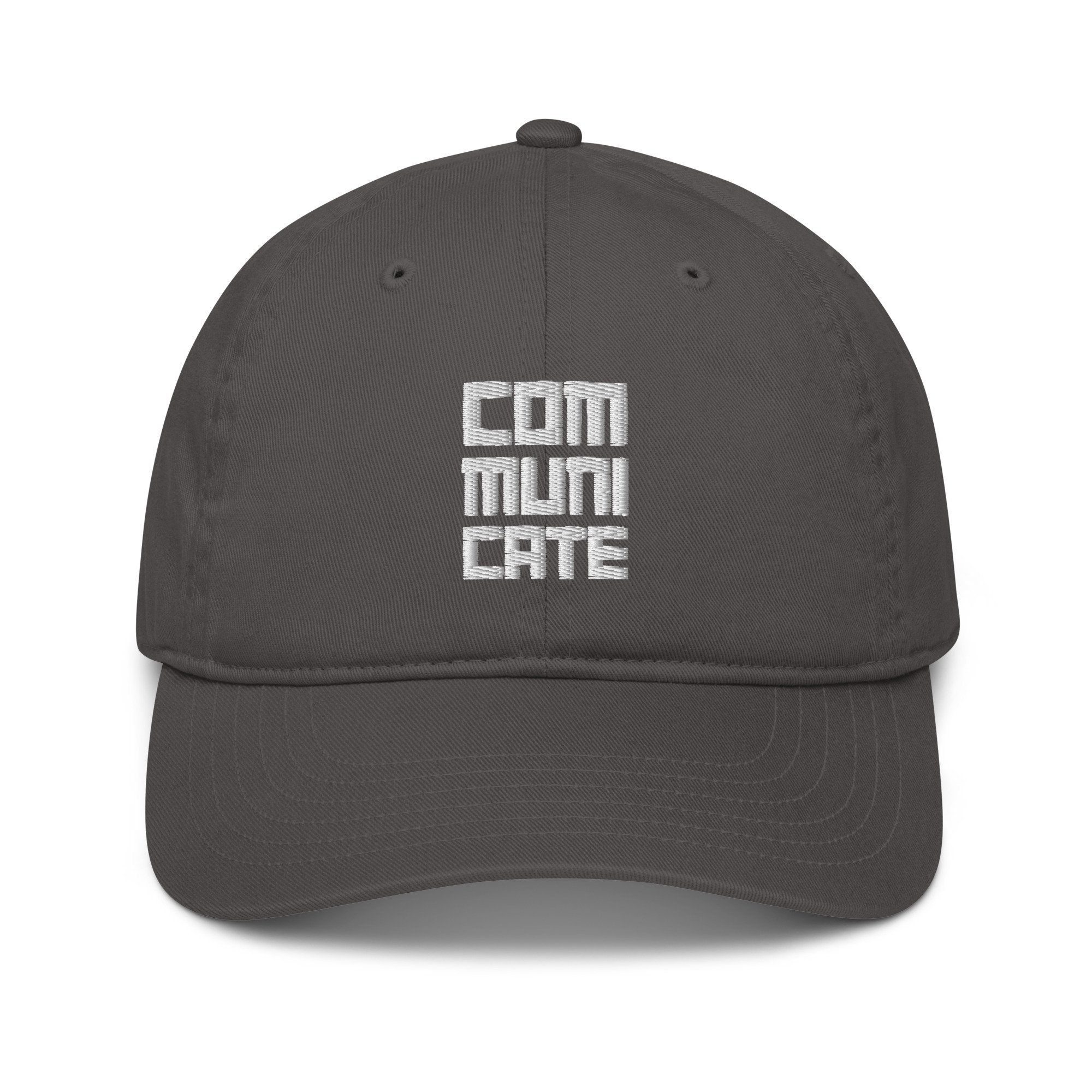 organic-baseball-cap-charcoal-front-6561115143ce6.jpg