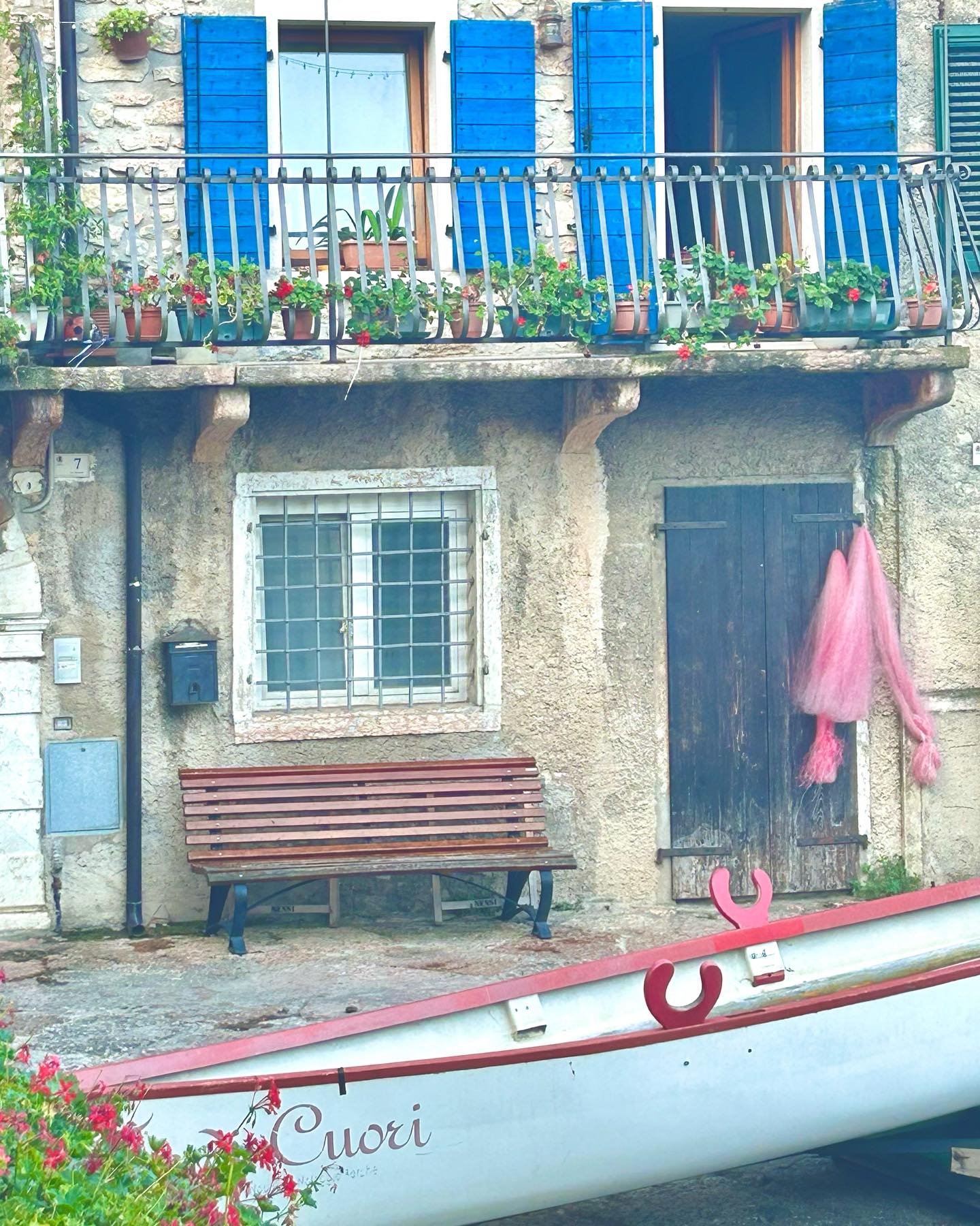 Another dreamy day in my little village of cassone I am so lucky to call my base in stunning Lake Garda , the reason I am here is all because of the most romantic honeymoon 21 years ago here , once you come here the magic stays with you and you will 