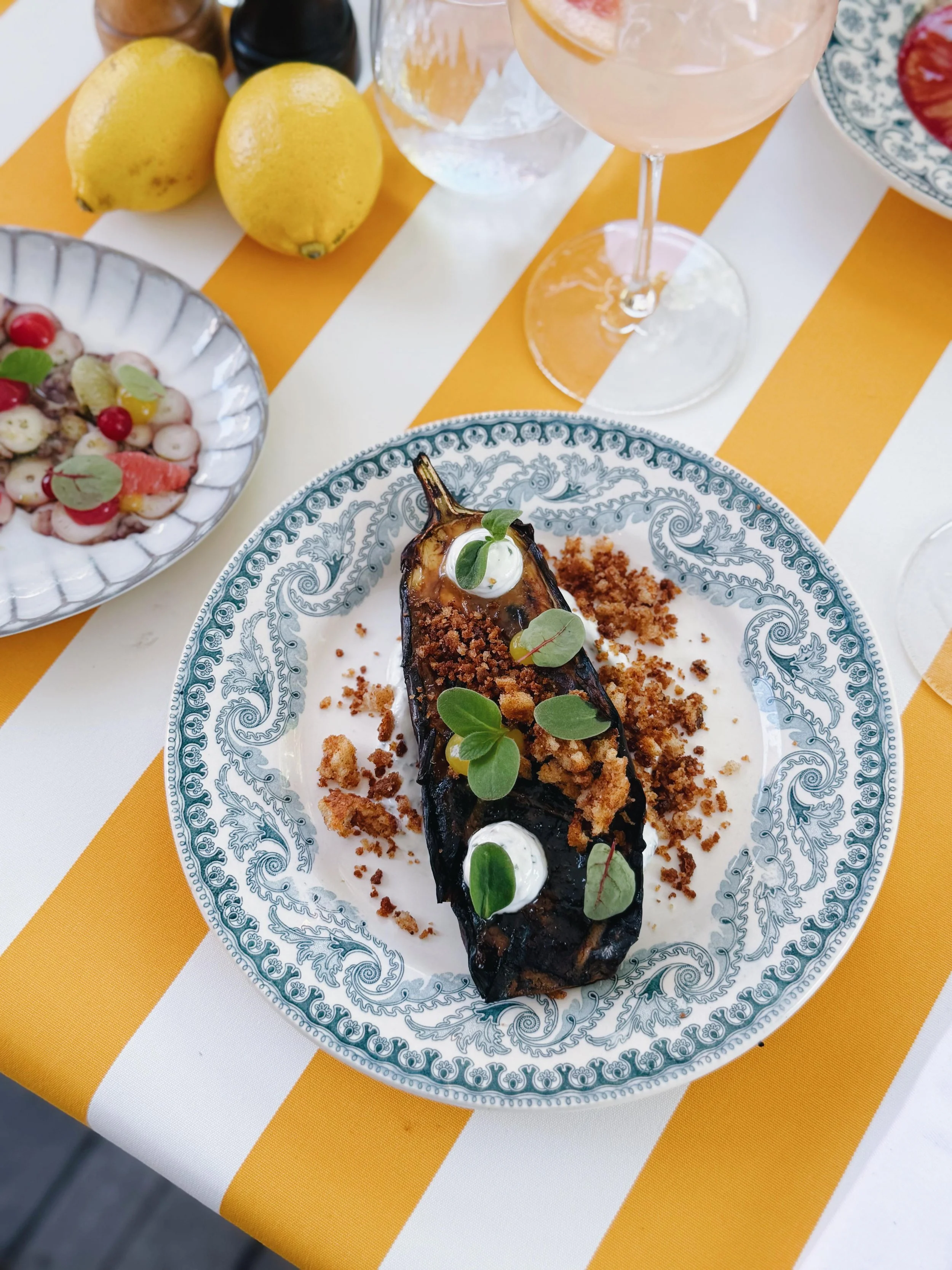 Aubergine grillée - été 2026