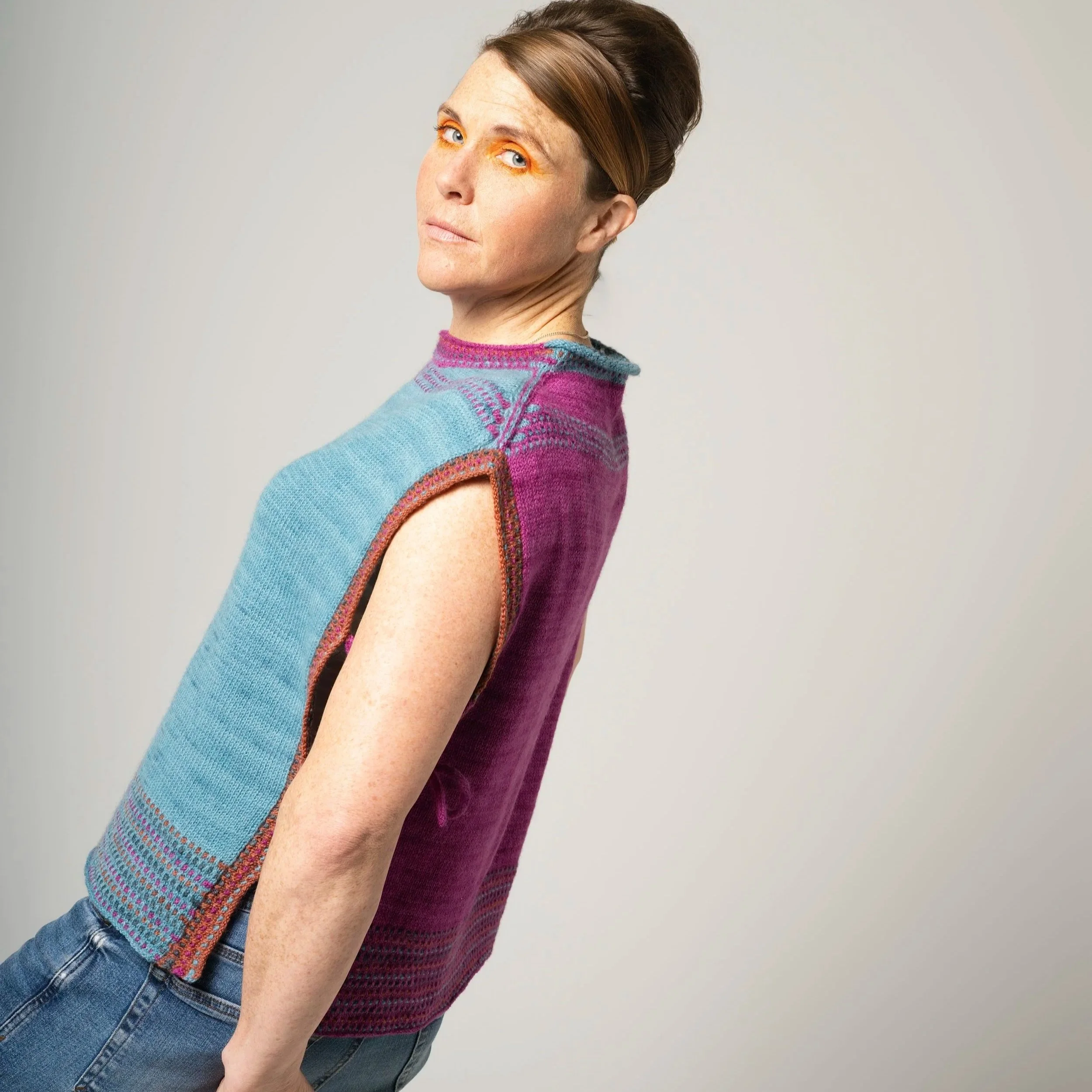 Playful Stitches Vest