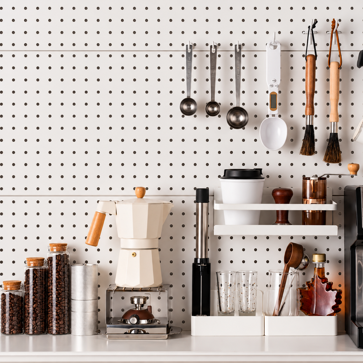 Estação de Café Escandinava no Pegboard.png