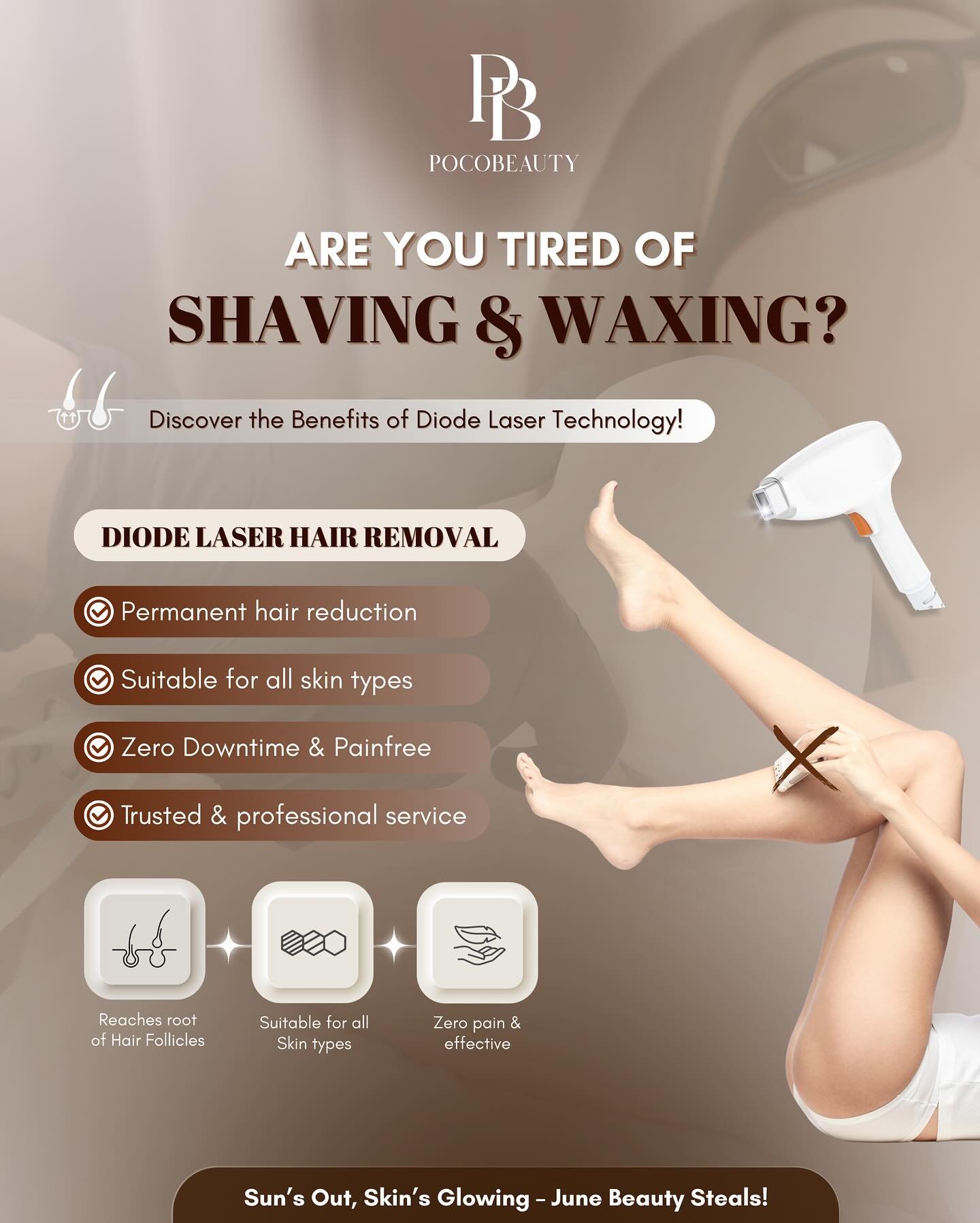 Tired of shaving and waxing? Try diode laser which only requires 6-7 sessions! Long lasting results with minimal discomfort. 🧡

📆 Bookings: pocobeauty.co
📞 Whatsapp: +65 8808 6084
📍49A Temple Street

___________________________
Pocobeauty
lashes 