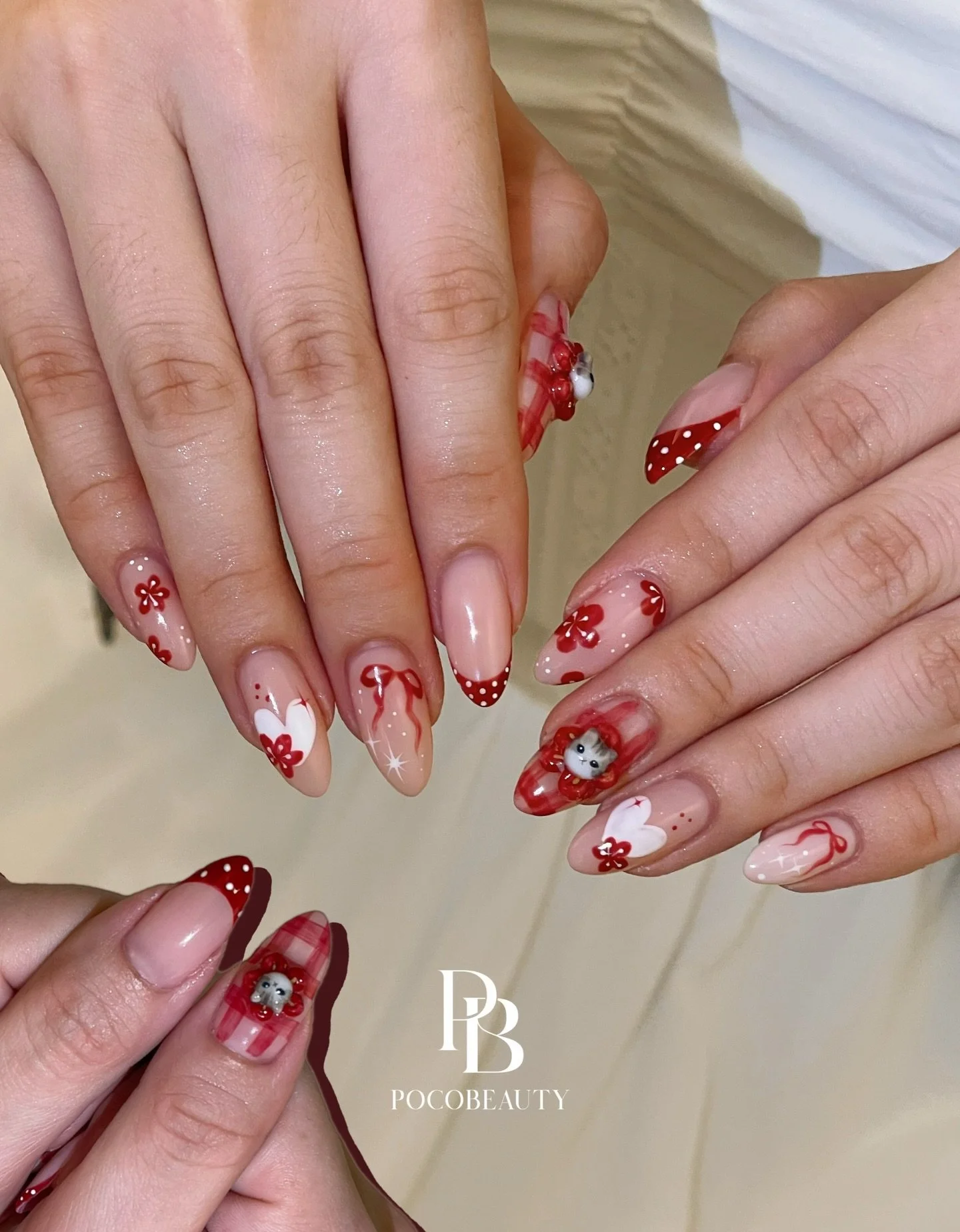Warning: may cause excessive hand flexing 🐱✨
Mofusand kitties wrapped in ribbons &amp; hearts 🎀

Pocobeauty
49A Temple Street Singapore 058594

1 min from Chinatown MRT | 2 mins from Maxwell MRT

#mofusand #mofusandnails #nailssg #sgnails #sgnailsa