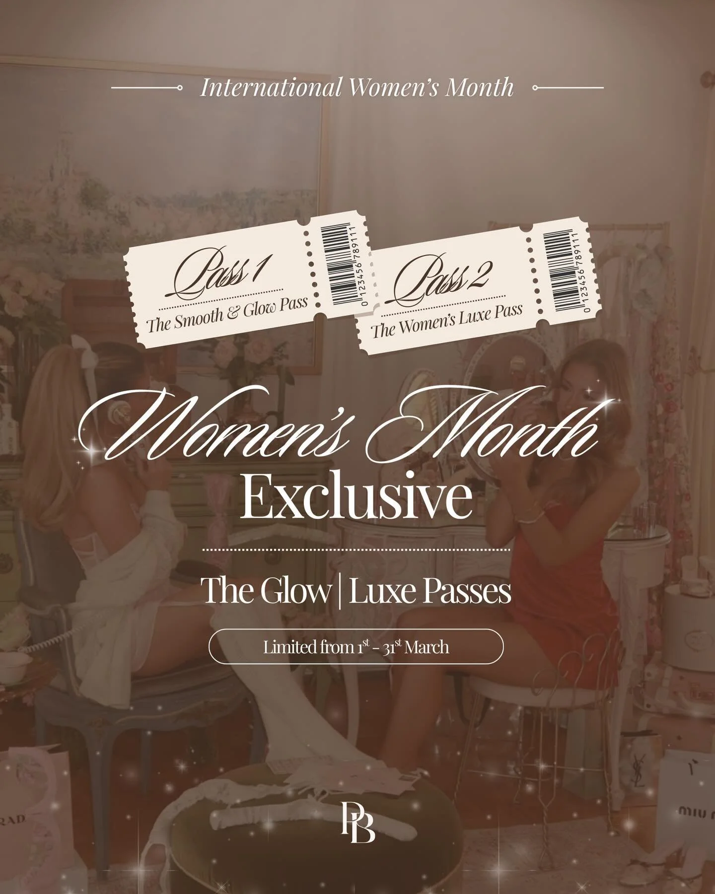 🤍 INTERNATIONAL WOMEN&rsquo;S DAY DROP 🤍

In celebration of International Women&rsquo;s Day in march, we&rsquo;re releasing something special for the whole month! A once-a-year pass for the women that are intentional and love self care.

✨ The Smoo