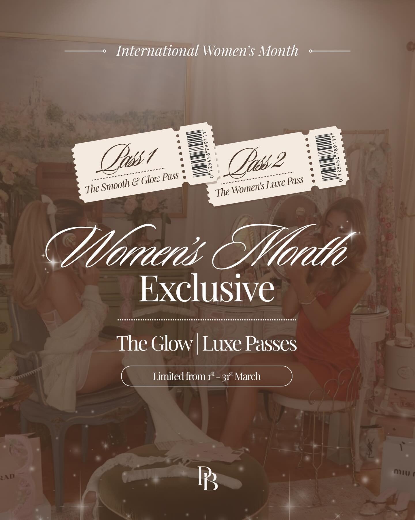 🤍 INTERNATIONAL WOMEN&rsquo;S DAY DROP 🤍

In celebration of International Women&rsquo;s Day in march, we&rsquo;re releasing something special for the whole month! A once-a-year pass for the women that are intentional and love self care.

✨ The Smoo