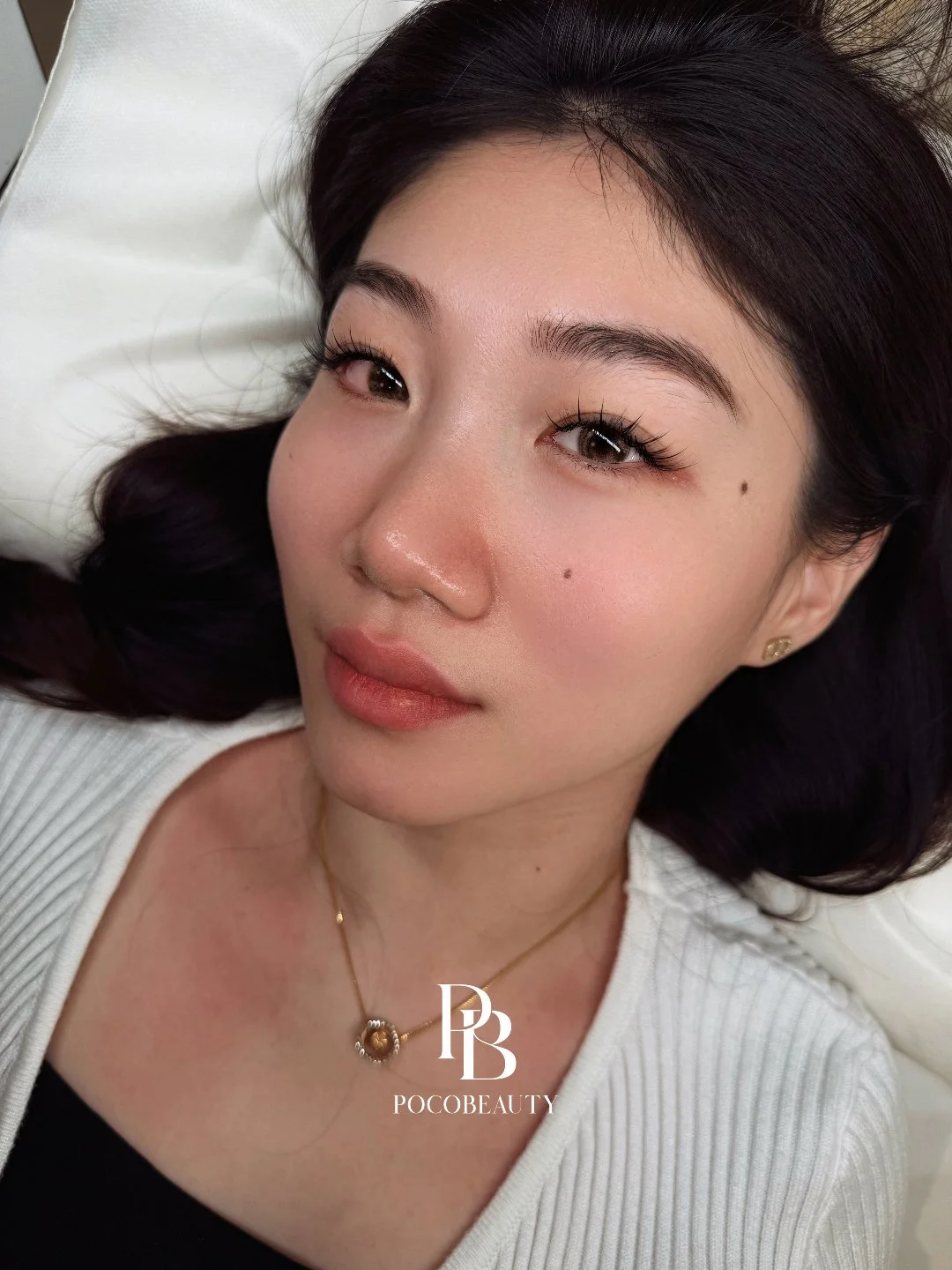 One of the Lash styles at Pocobeauty - Singapore's lash studio with highest lash retention rates.