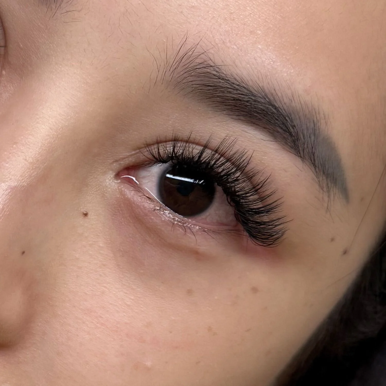 One of the Lash styles at Pocobeauty - Singapore's lash studio with highest lash retention rates.