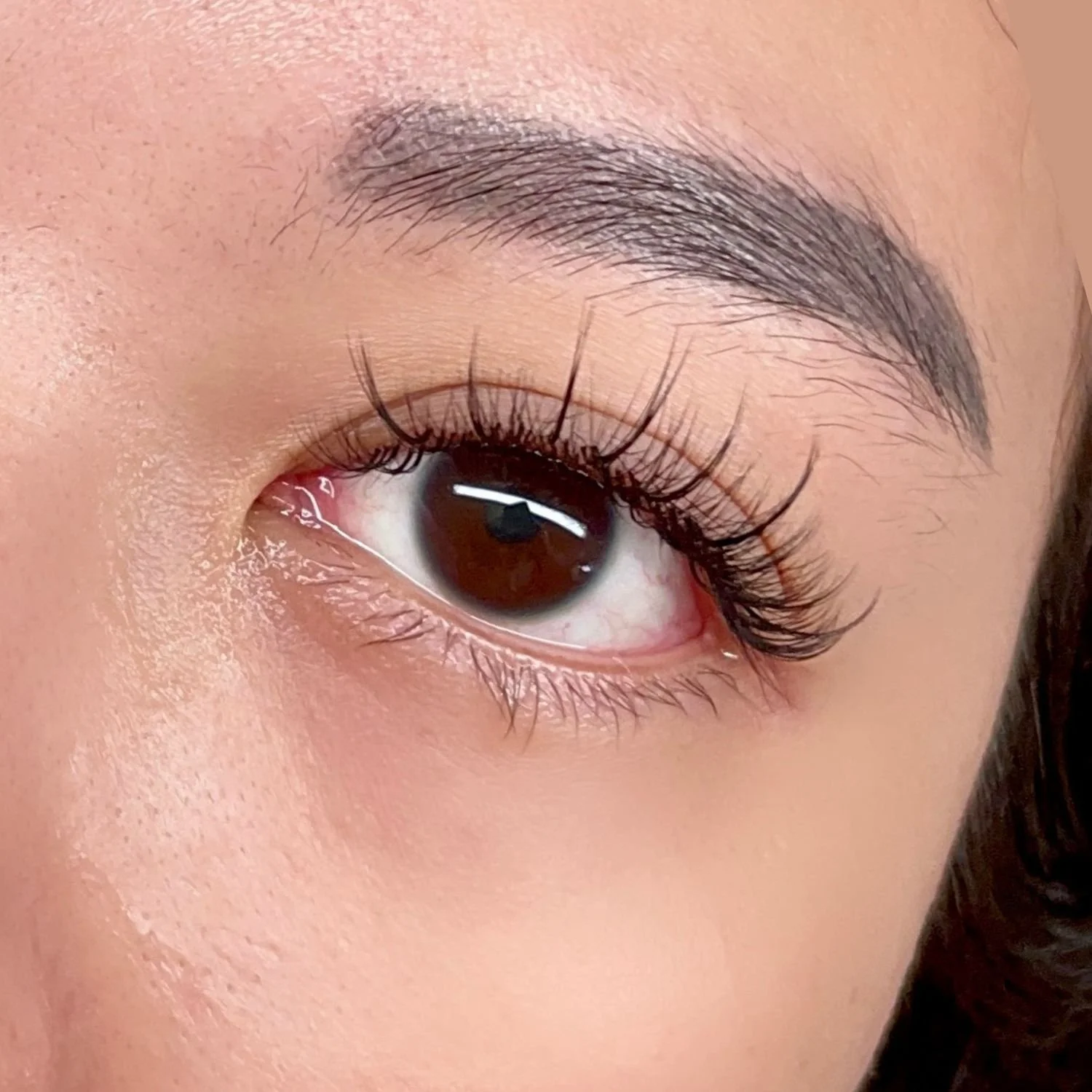 One of the Lash styles at Pocobeauty - Singapore's lash studio with highest lash retention rates.