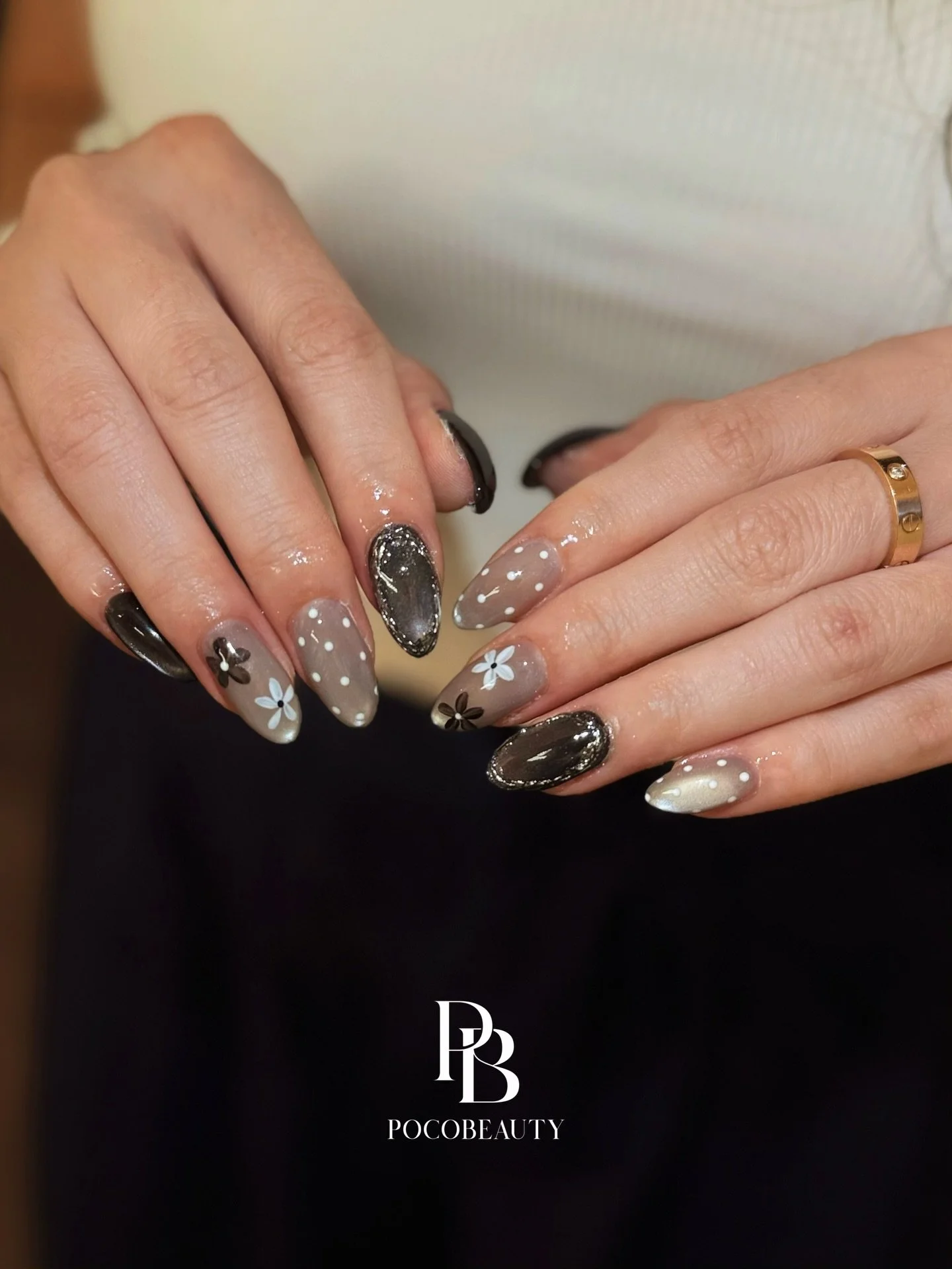 Floral &bull; polka &bull; cateye
Soft charm, glossy depth.

Pocobeauty 
49A Temple Street Singapore 058594 

1 min from Chinatown MRT | 2 mins from Maxwell MRT 

#sgnails #nailssg #sgnailart #sgbeautysalon #sgbeauty