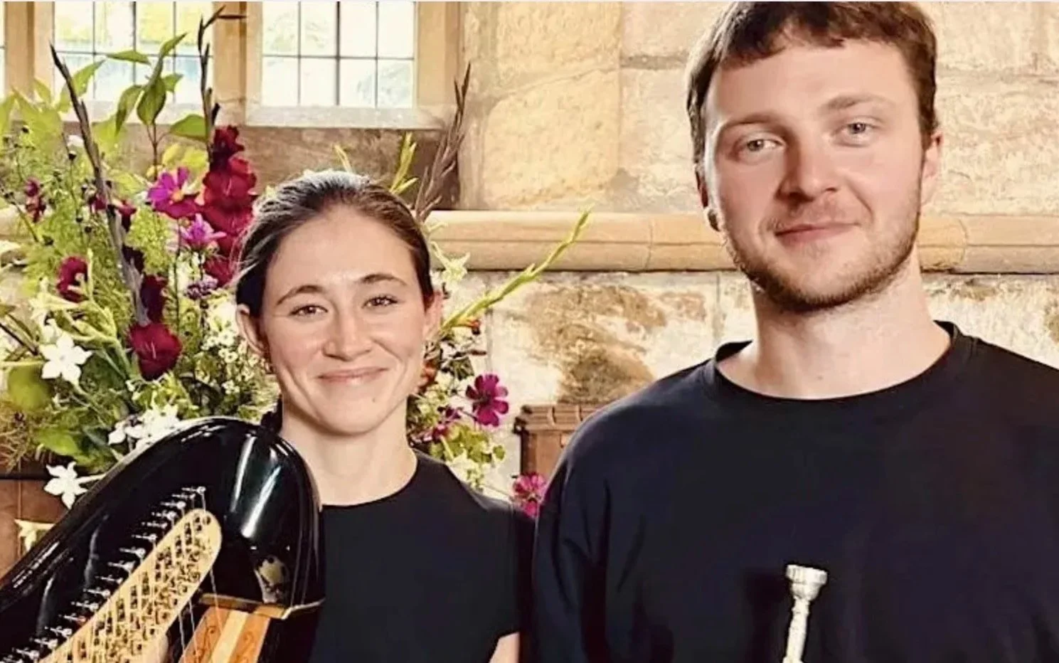 Adam Wood and Celia Bouch