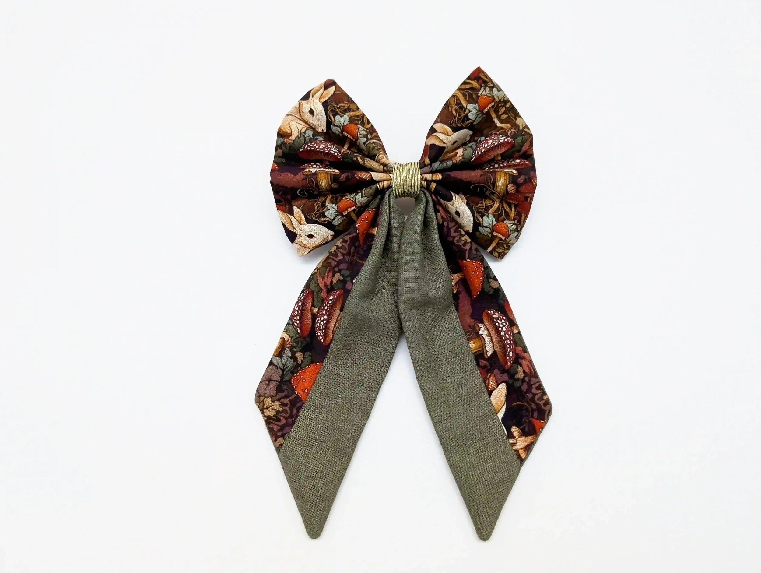 Nœud pour cheveux Lapin dark féerique