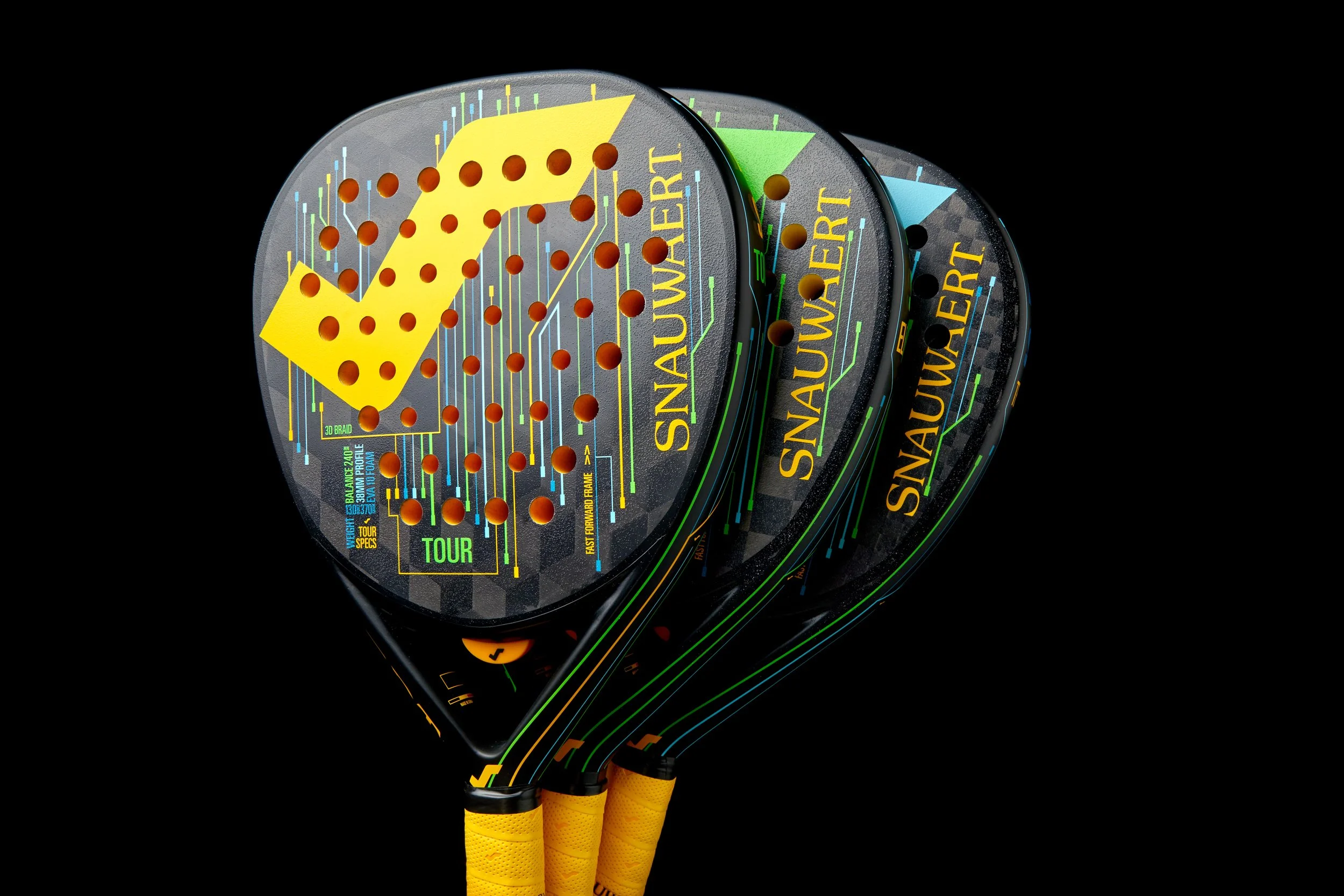 cosmetic design padel rackets
