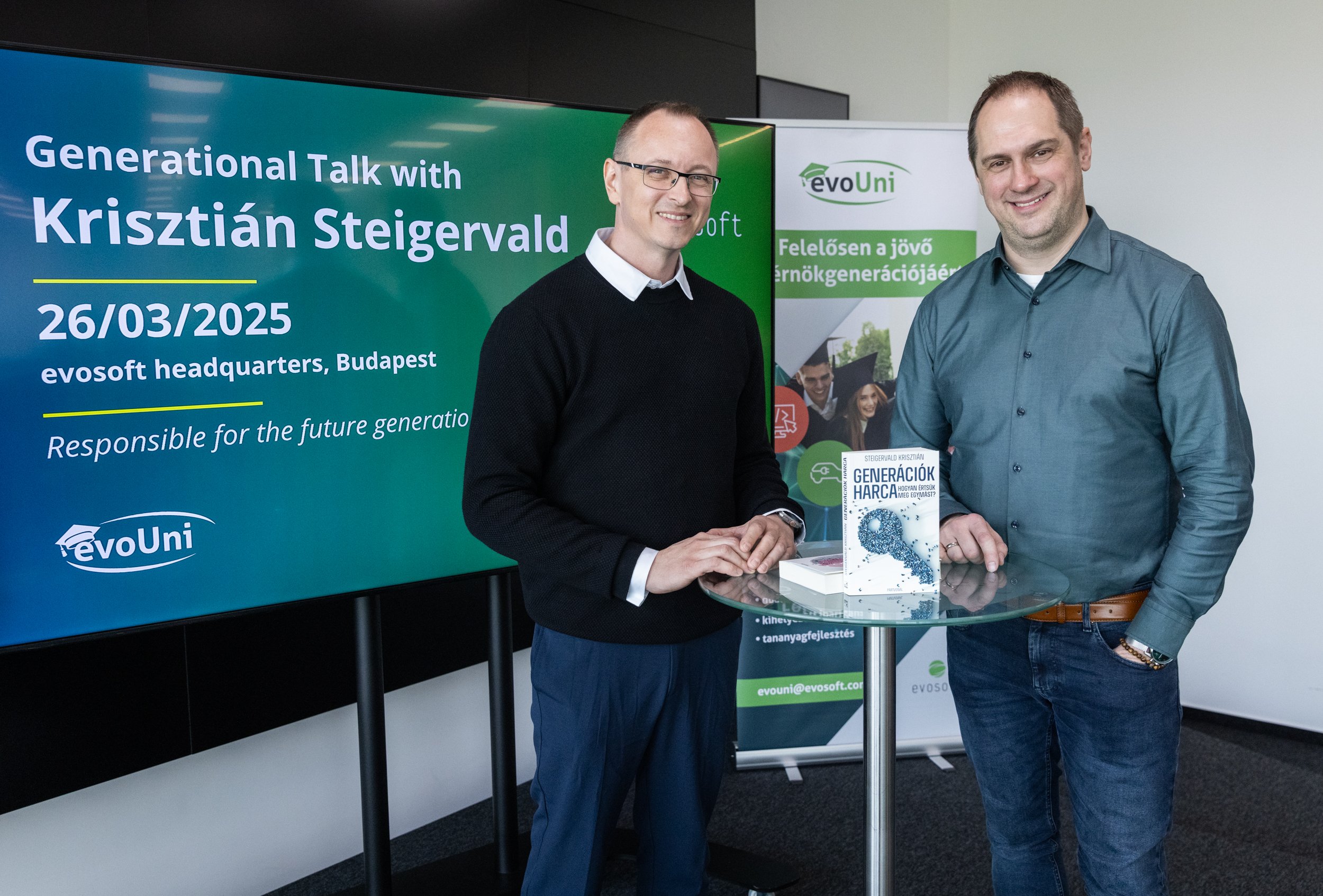 Generational talk with Krisztián Steigervald