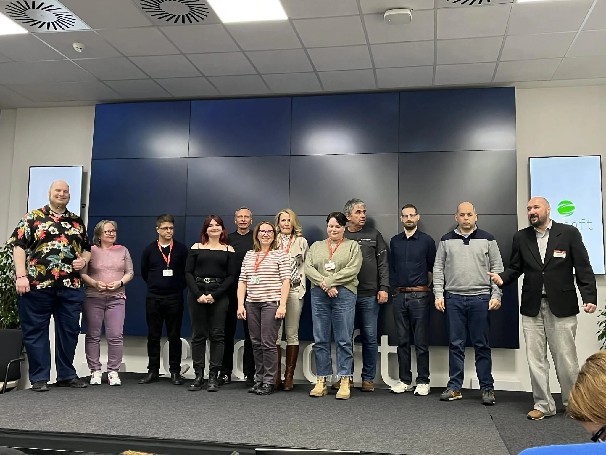 A Toastmasters Area verseny szerepvállaói.jpg