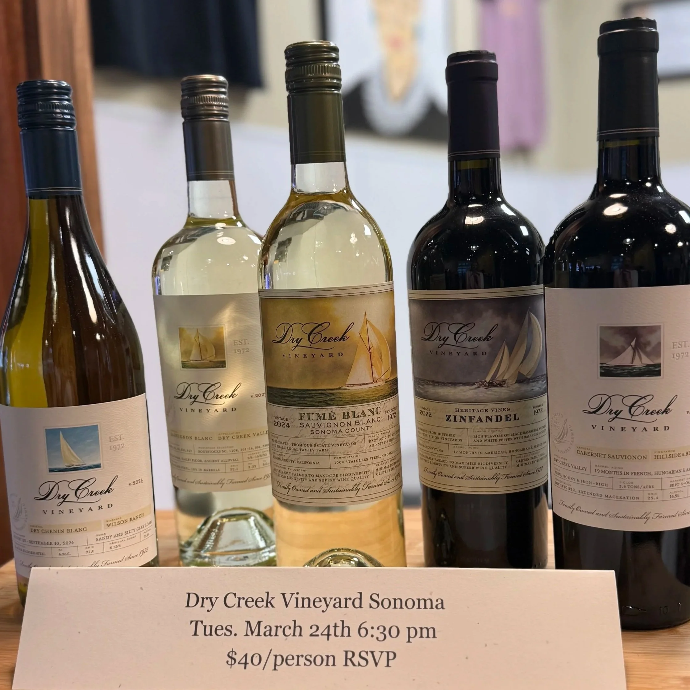 Wine Tasting: Dry Creek Vineyard