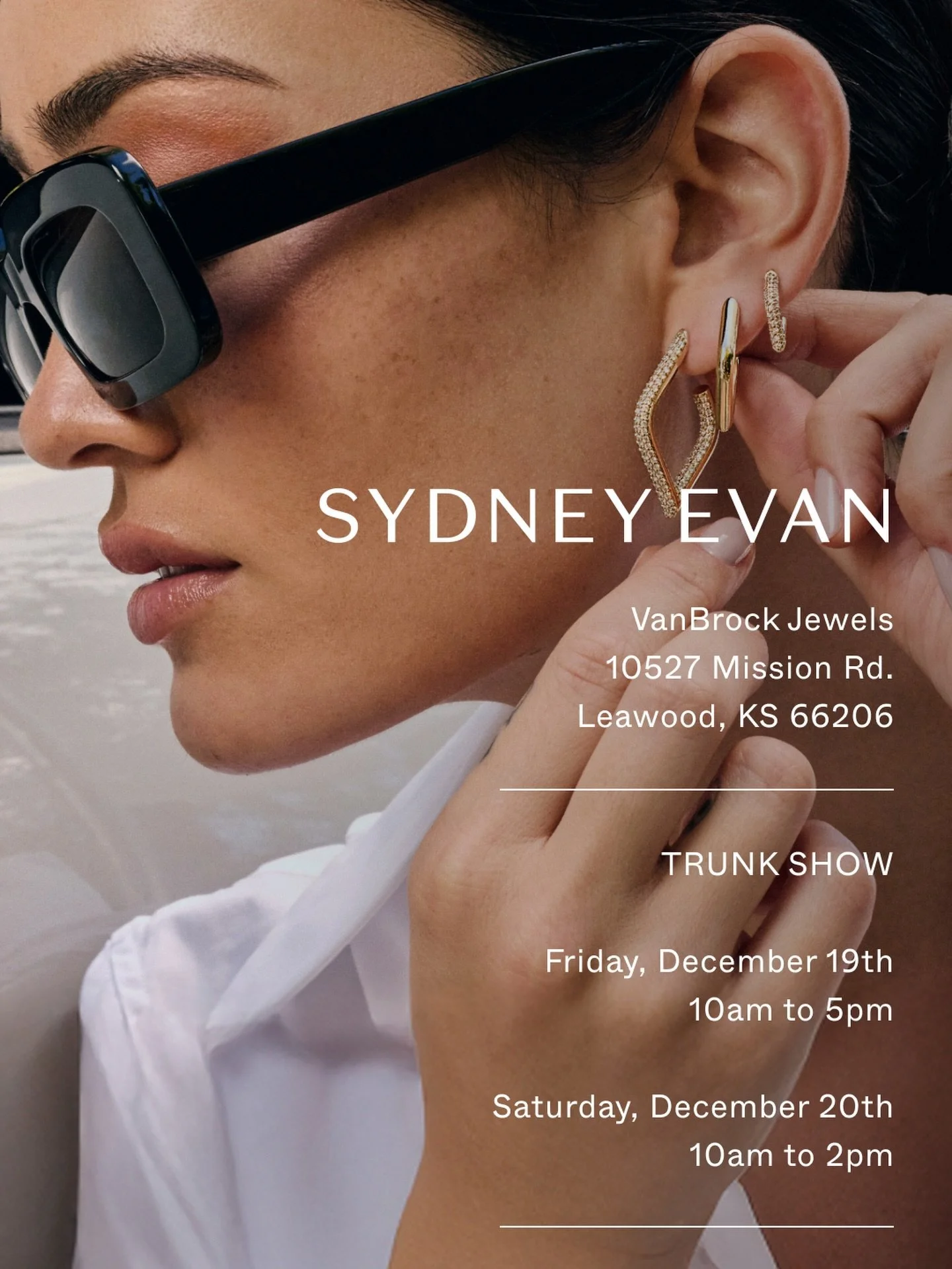 SURPRISE! We are having a @sydneyevan trunk show this week, Friday &amp; Saturday! We can&rsquo;t wait to see you, no appointment necessary☺️🎁💖

#vanbrockjewels #sydneyevan #finejewelry