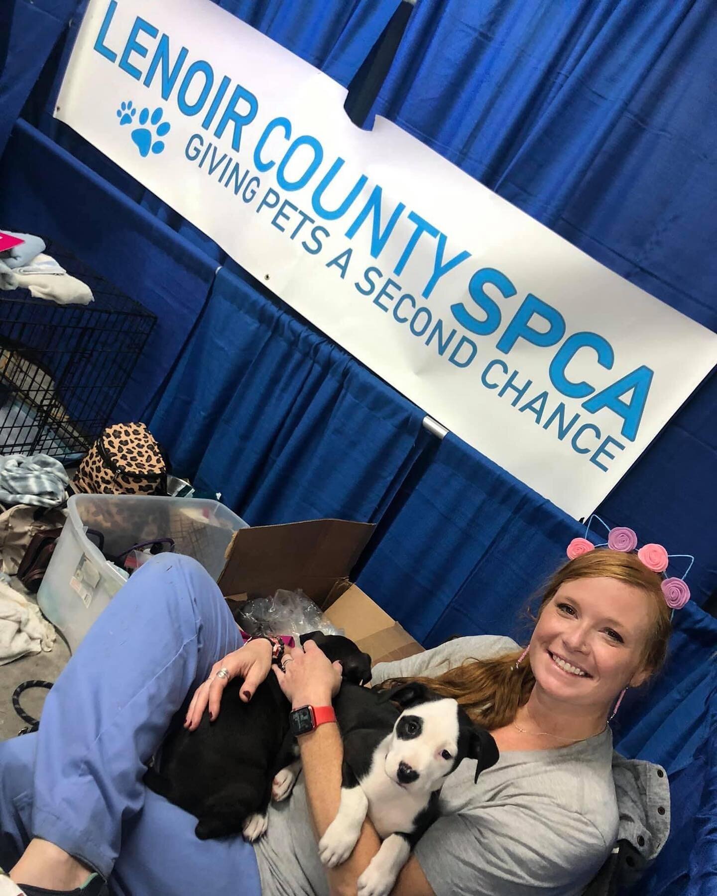 I think all of our pups had such a fun time at Lenoir County Fair this past week! The staff and animals love to get out and do adoption events! 💕🐾🥳